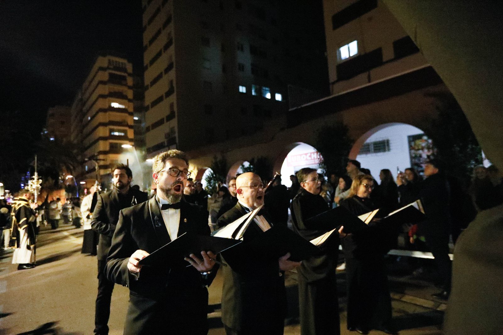 La procesión de La Caridad de Almería, en imágenes