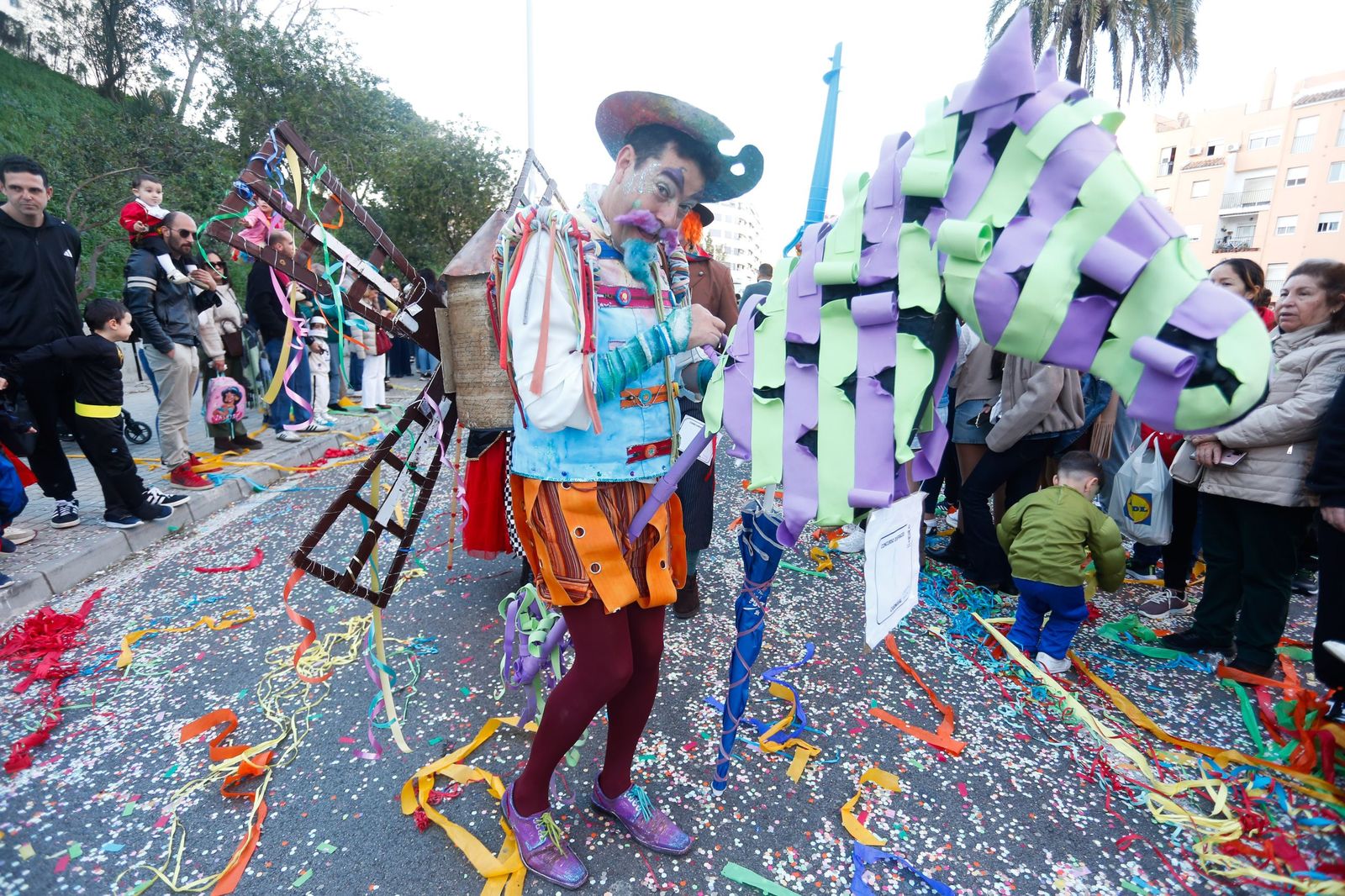 Búscate en las fotos de la cabalgata del Carnaval de Algeciras 2026