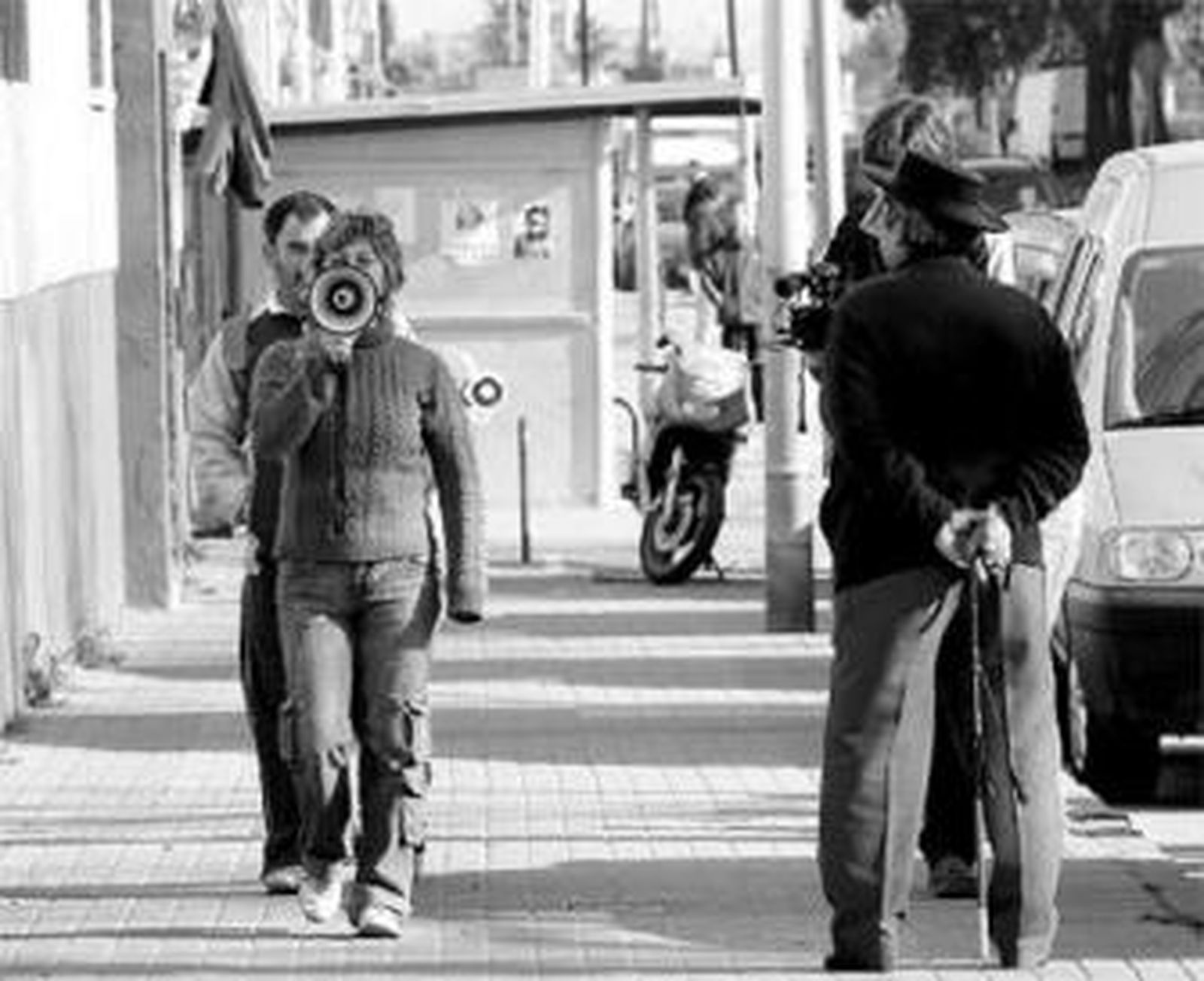 Los peñistas mostraron su apoyo a la familia.