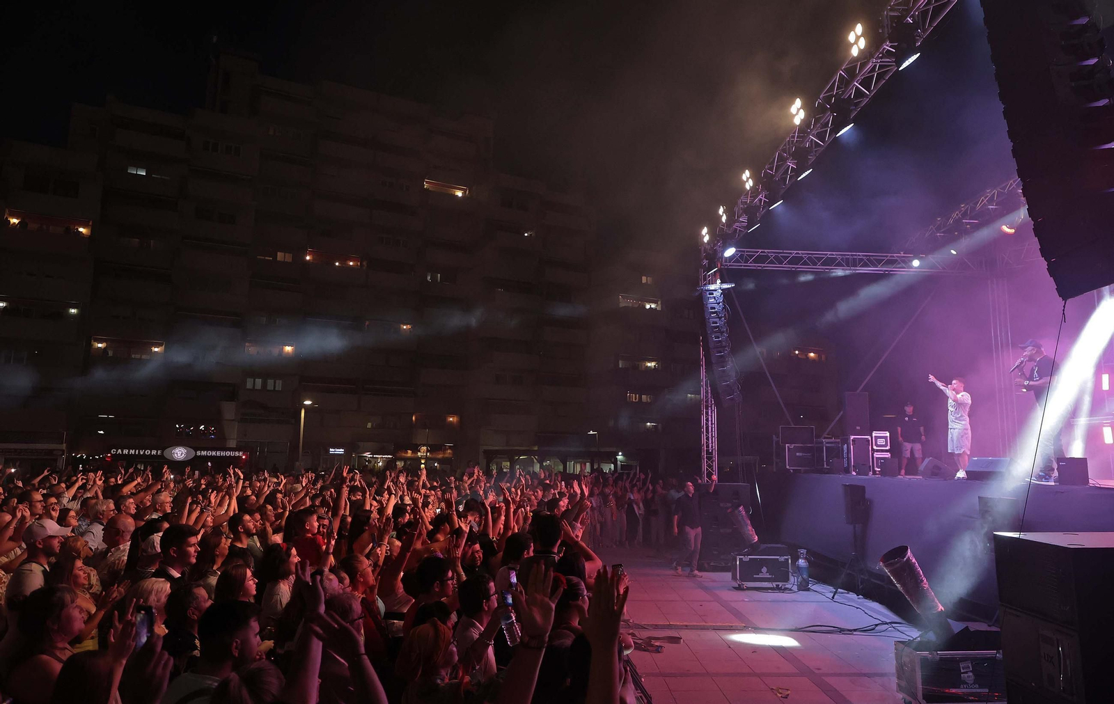 Fotos del concierto de Henry Méndez en La Línea
