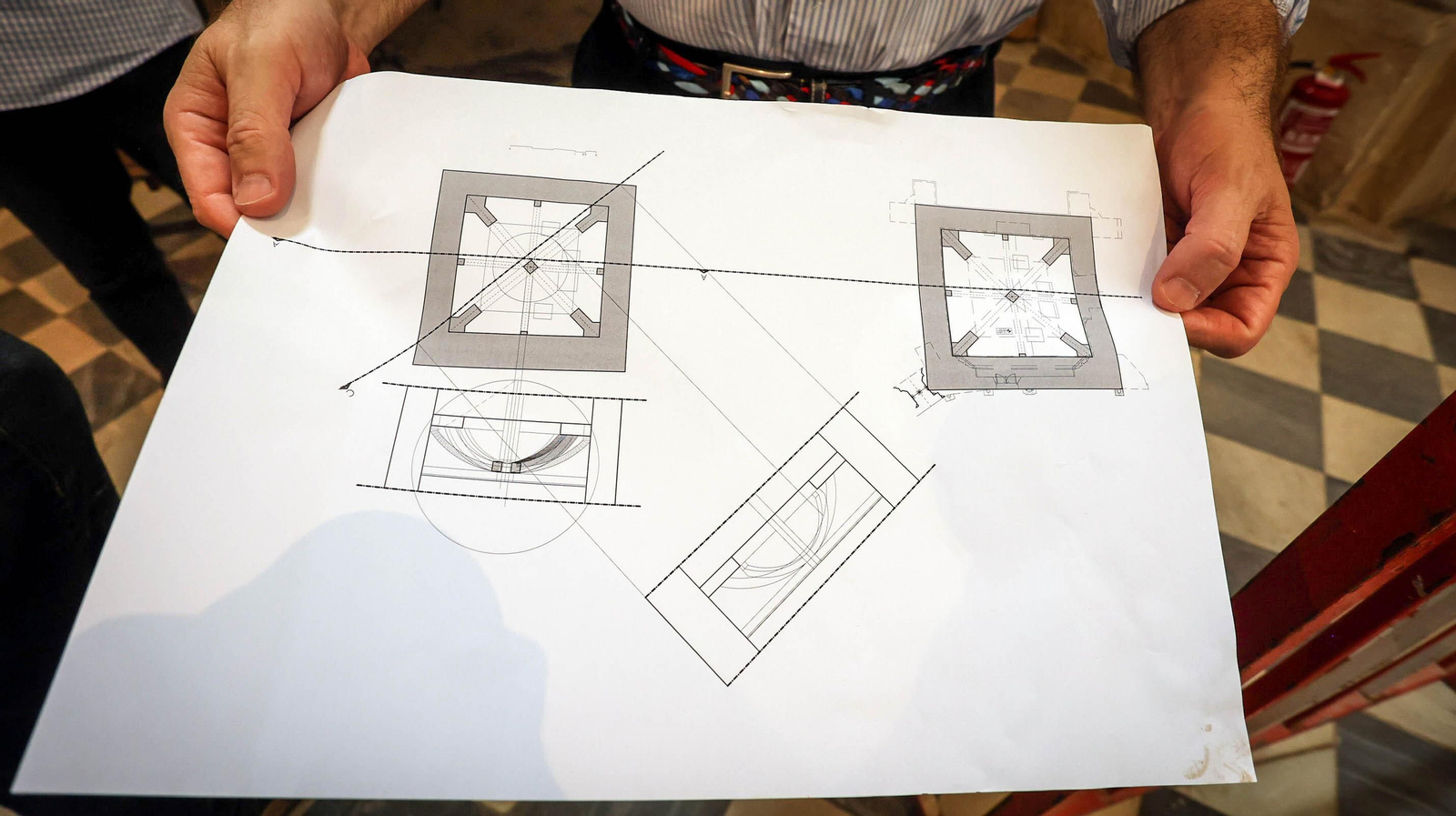 Así es la cripta de San Juan de los Caballeros en Jerez