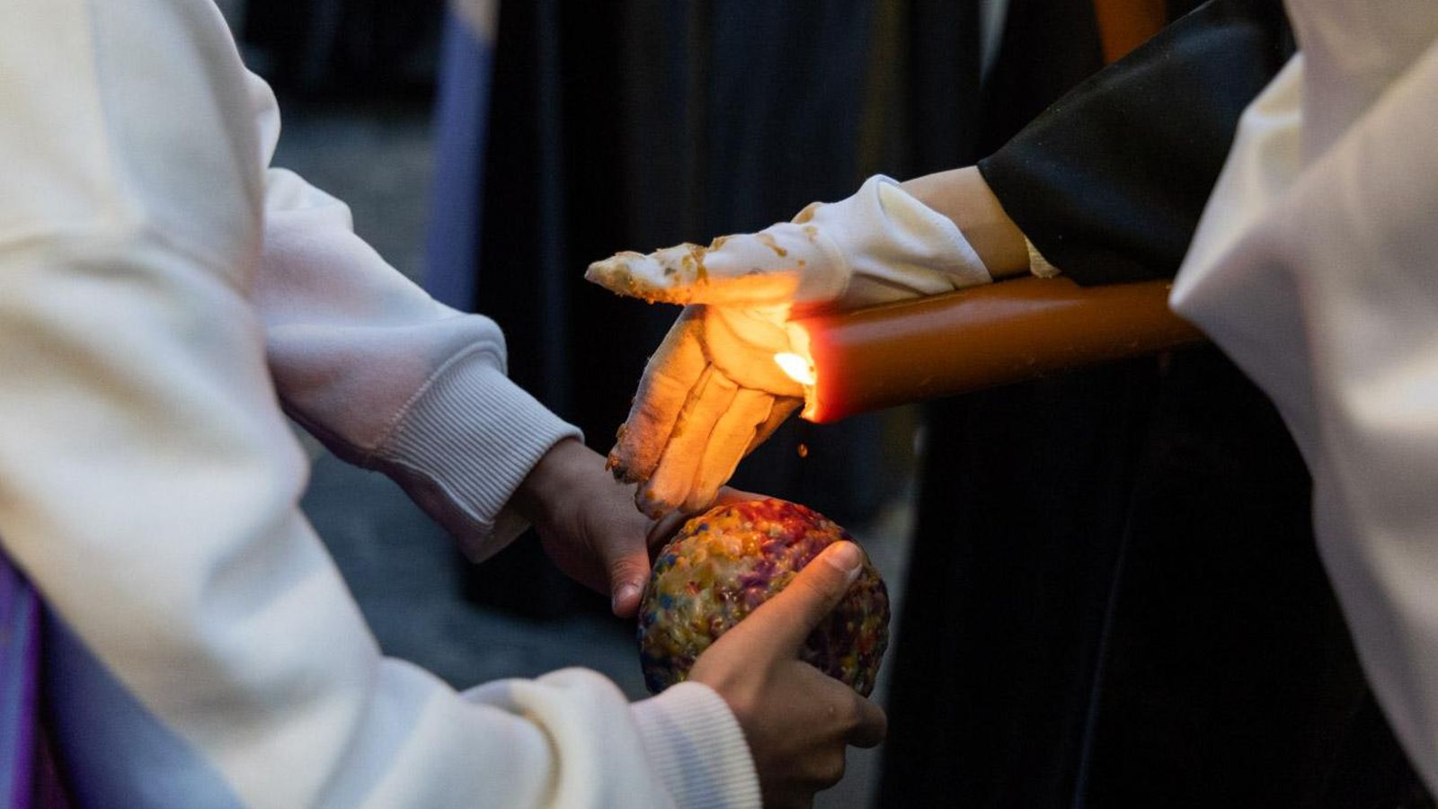 Los jiennenses se recrean con la cofradía de los Estudiantes un nuevo Lunes Santo