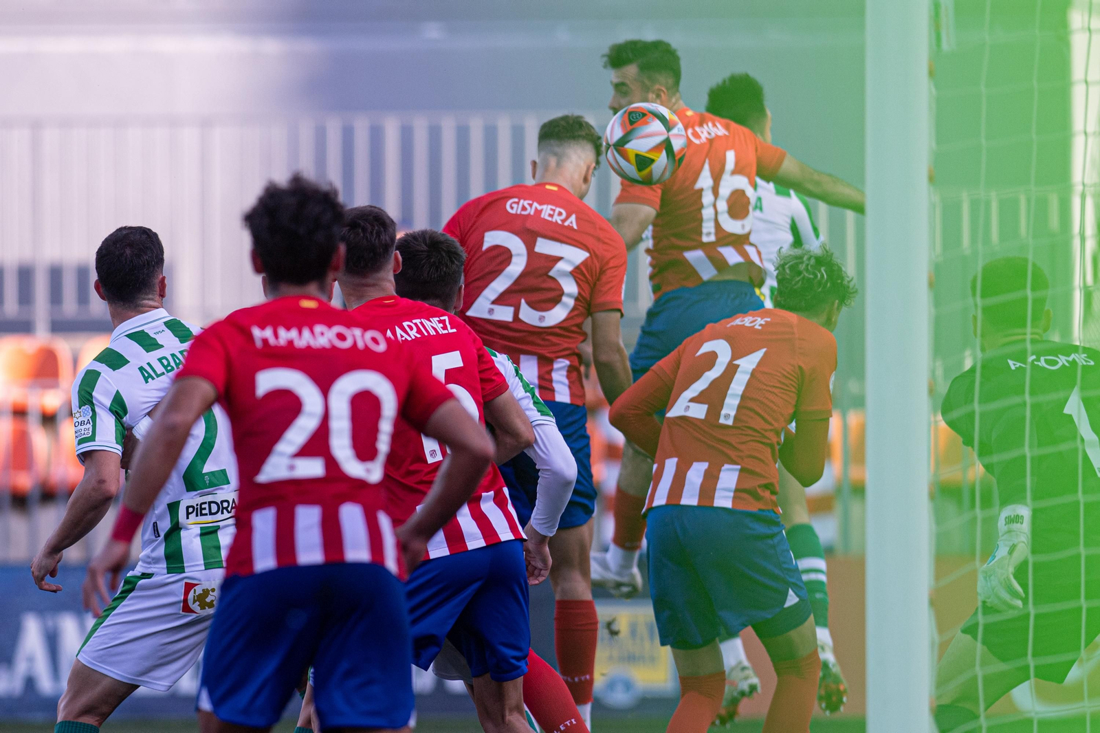 Las mejores fotos de la goleada del Córdoba CF al Atlético de Madrid B