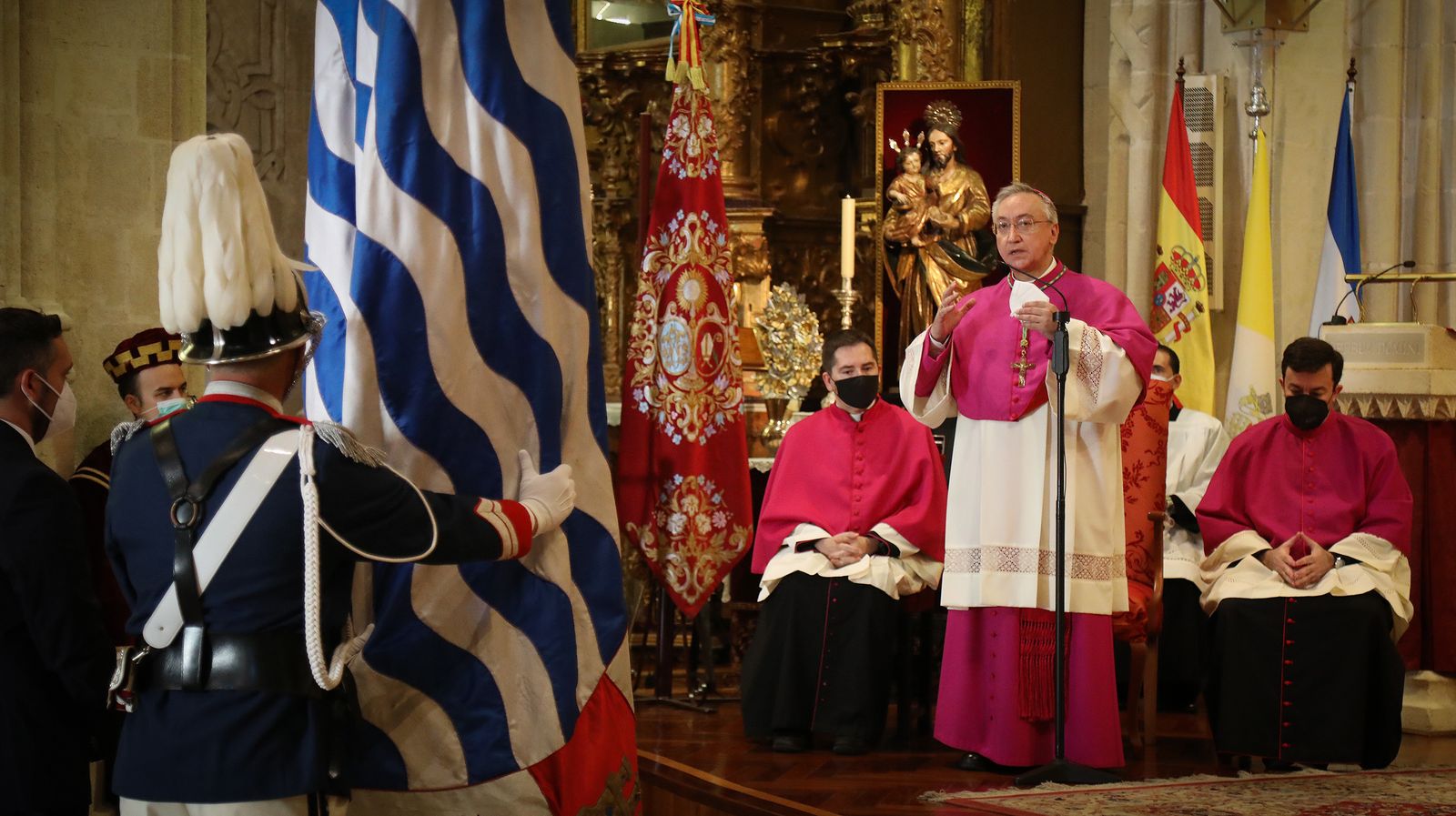 Traslado del Pendón en el día del patrón San Dionisio