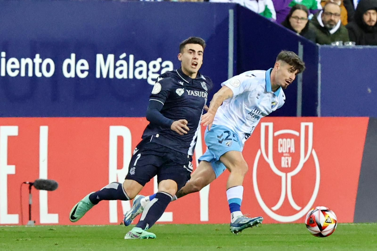 Málaga CF - Real Sociedad, en fotos