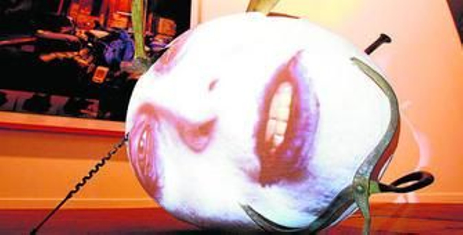 Una obra expuesta en ARCO 2009.