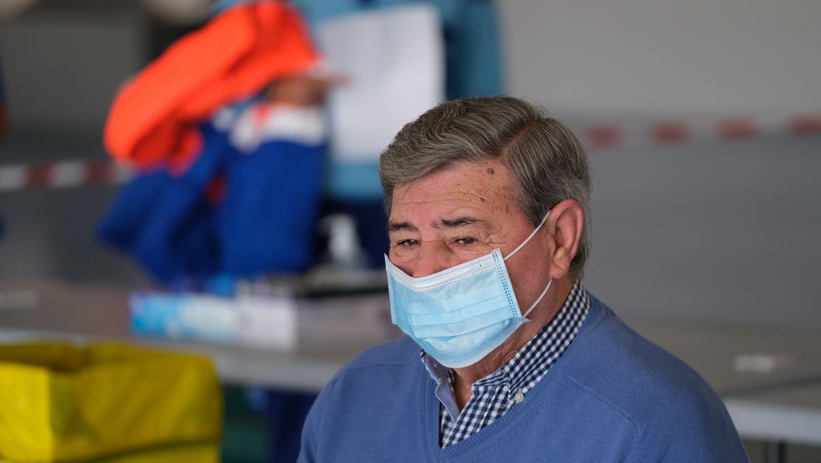 Fotogalería cribado test antígenos COVID-19 en Berja. Almería