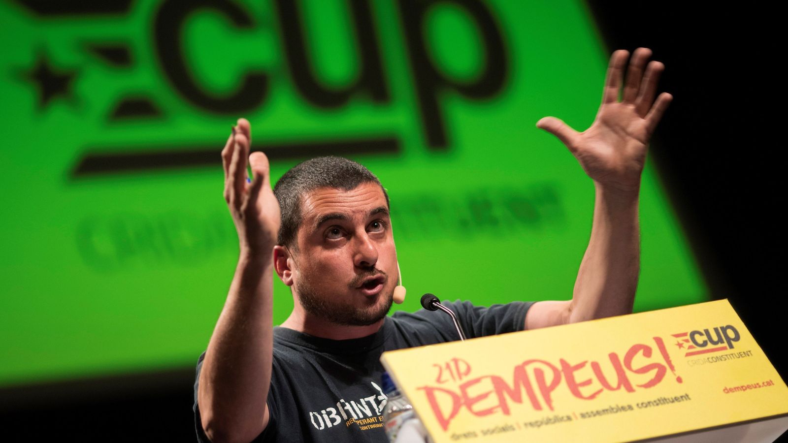 El exdiputado de la CUP, Quim Arrufat.