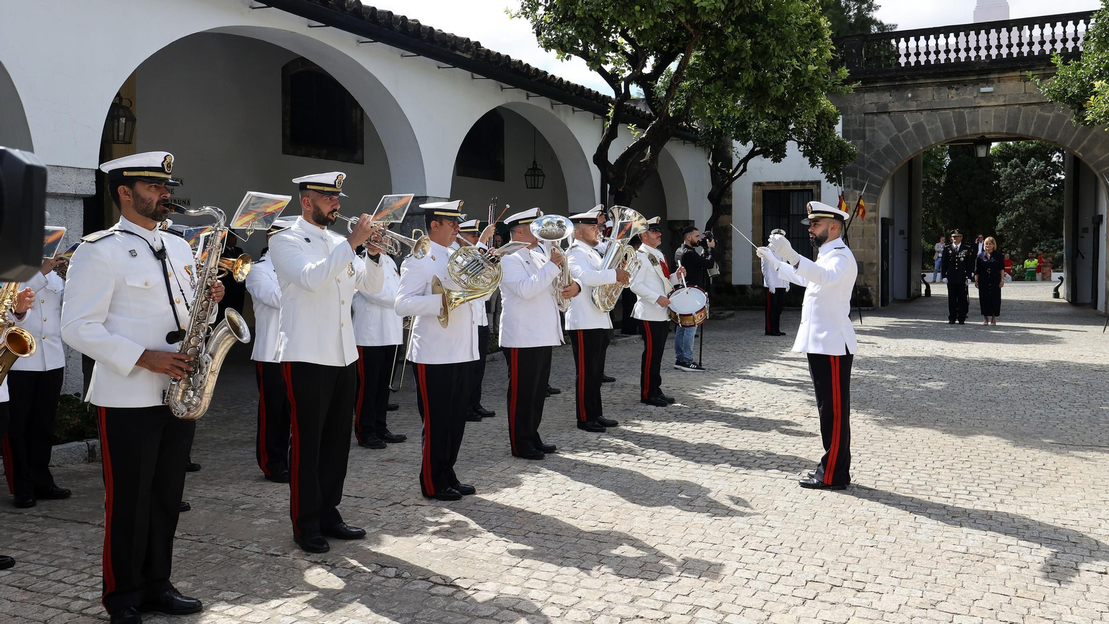 Imágenes del Día de la Policía Nacional en las Bodegas Fundador de Jerez