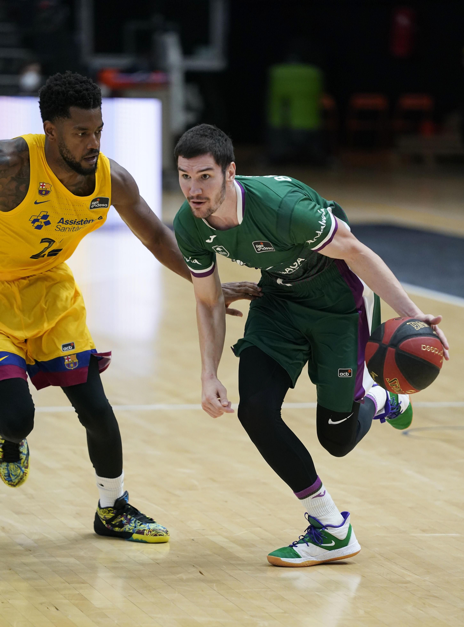 Las fotos del Unicaja-Barcelona