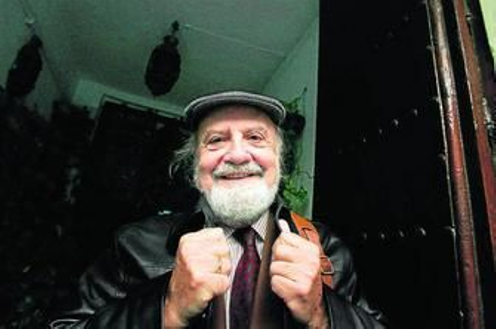 El escritor Alfredo Fierro (Soria, 1936).