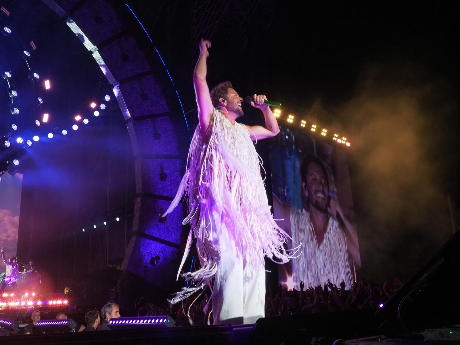 Las mejores imágenes del concierto de Manuel Carrasco en Isla Cristina