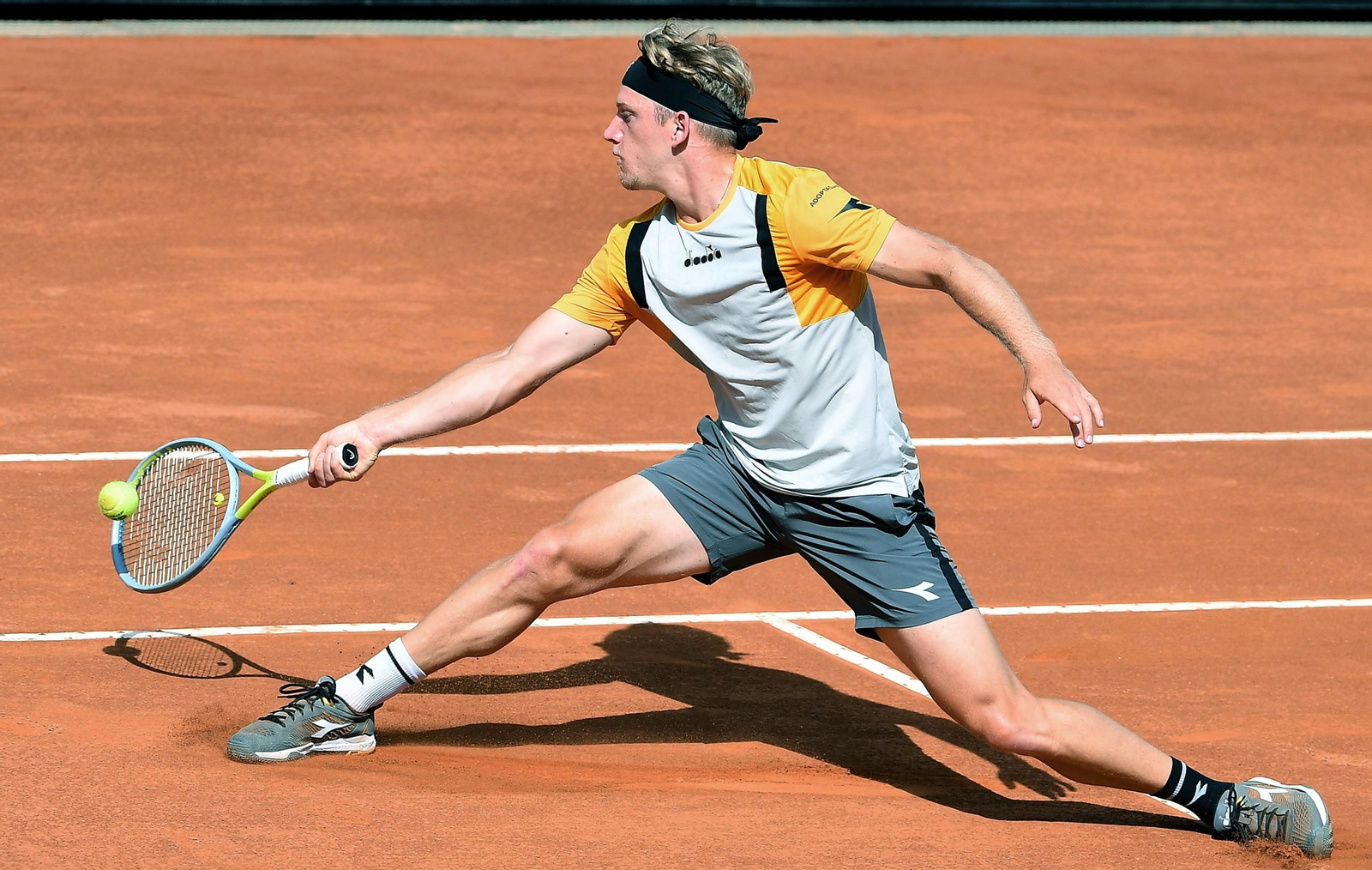 Alejandro Davidovich, ante Djokovic. Alejandro Davidovich, ante Djokovic.