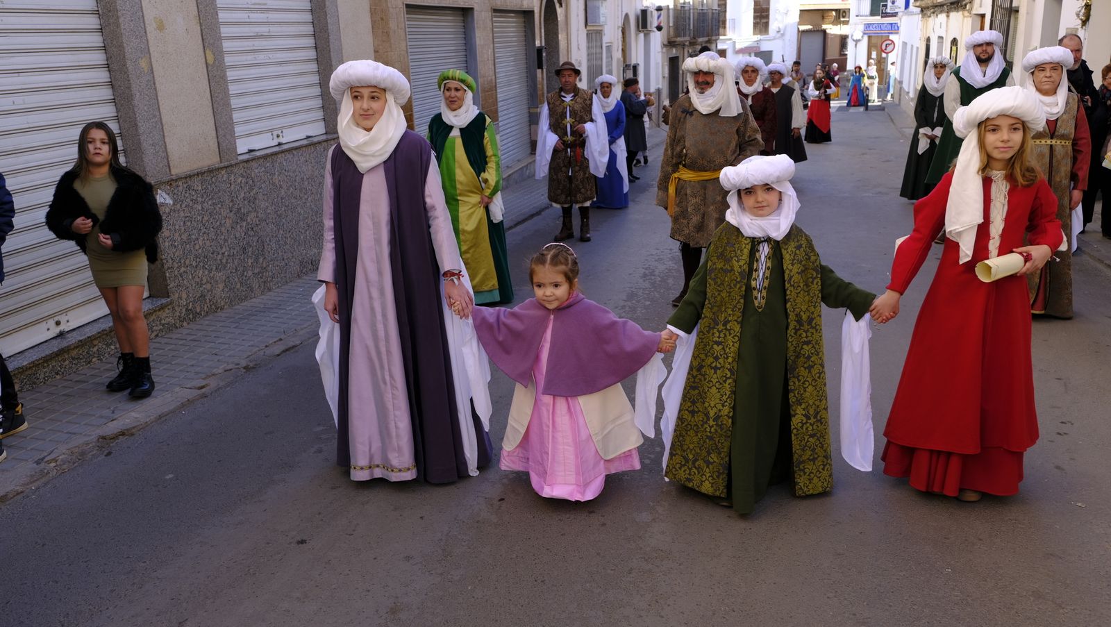 Imágenes de la "visita de los Reyes Católicos" a Fiñana