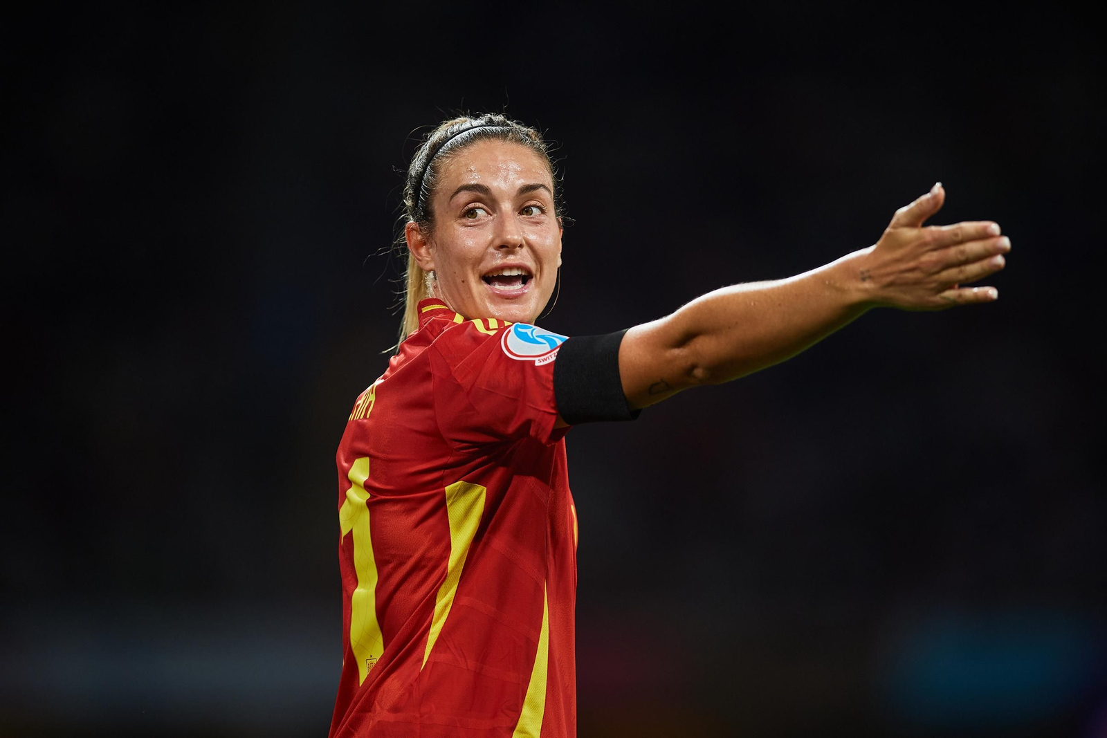 Las fotos del España - Portugal en la Eurocopa femenina