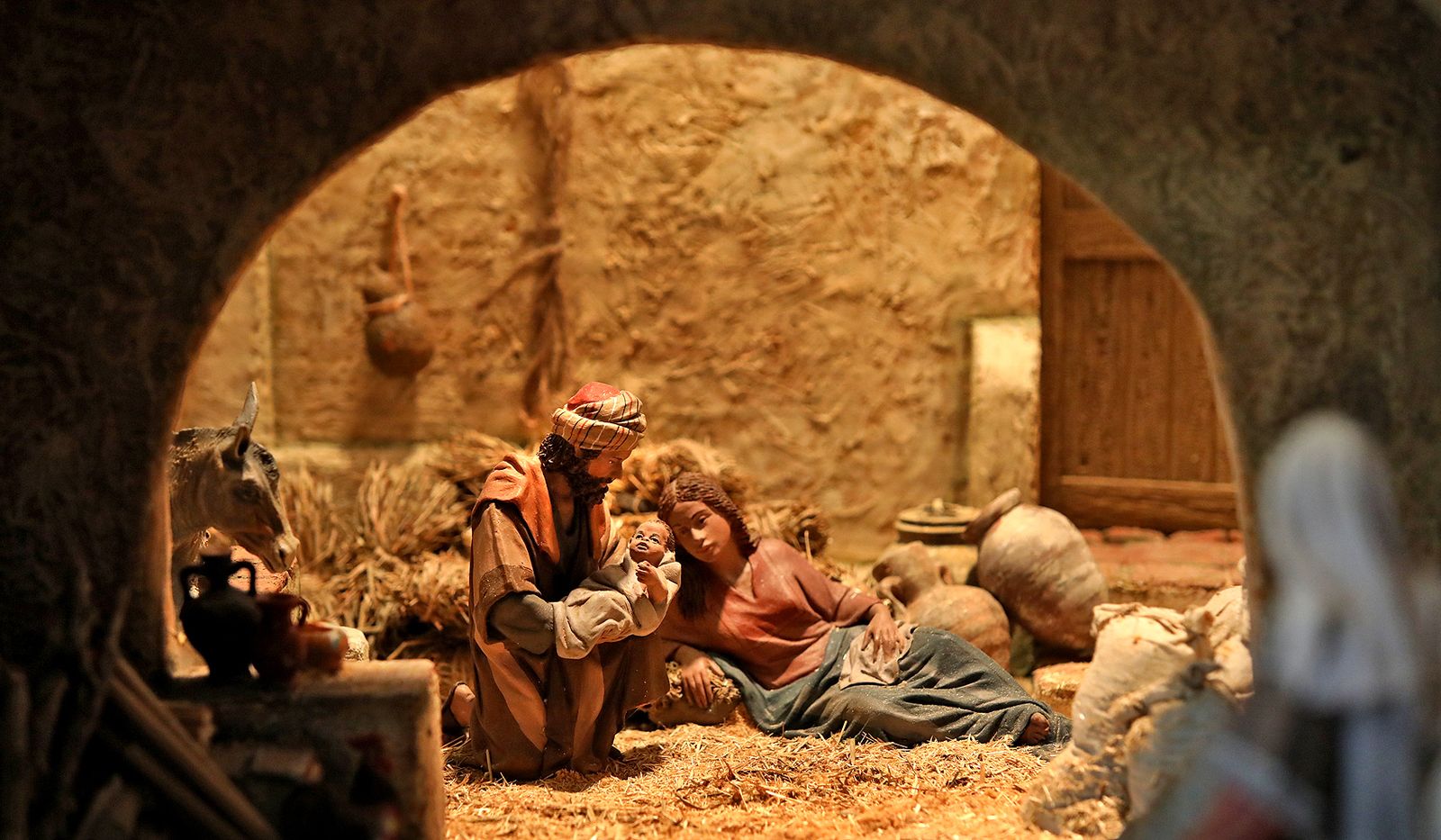 Varios de los Belenes que se pueden visitar los distintos lugares de Jerez