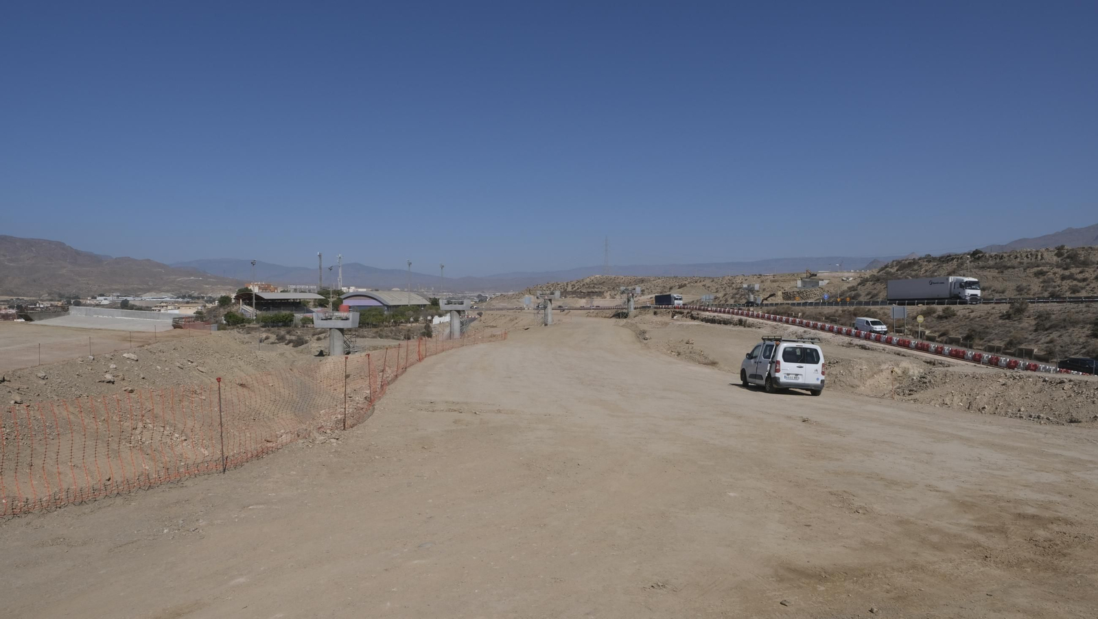 Las obras del nuevo enlace de Viator, en imágenes