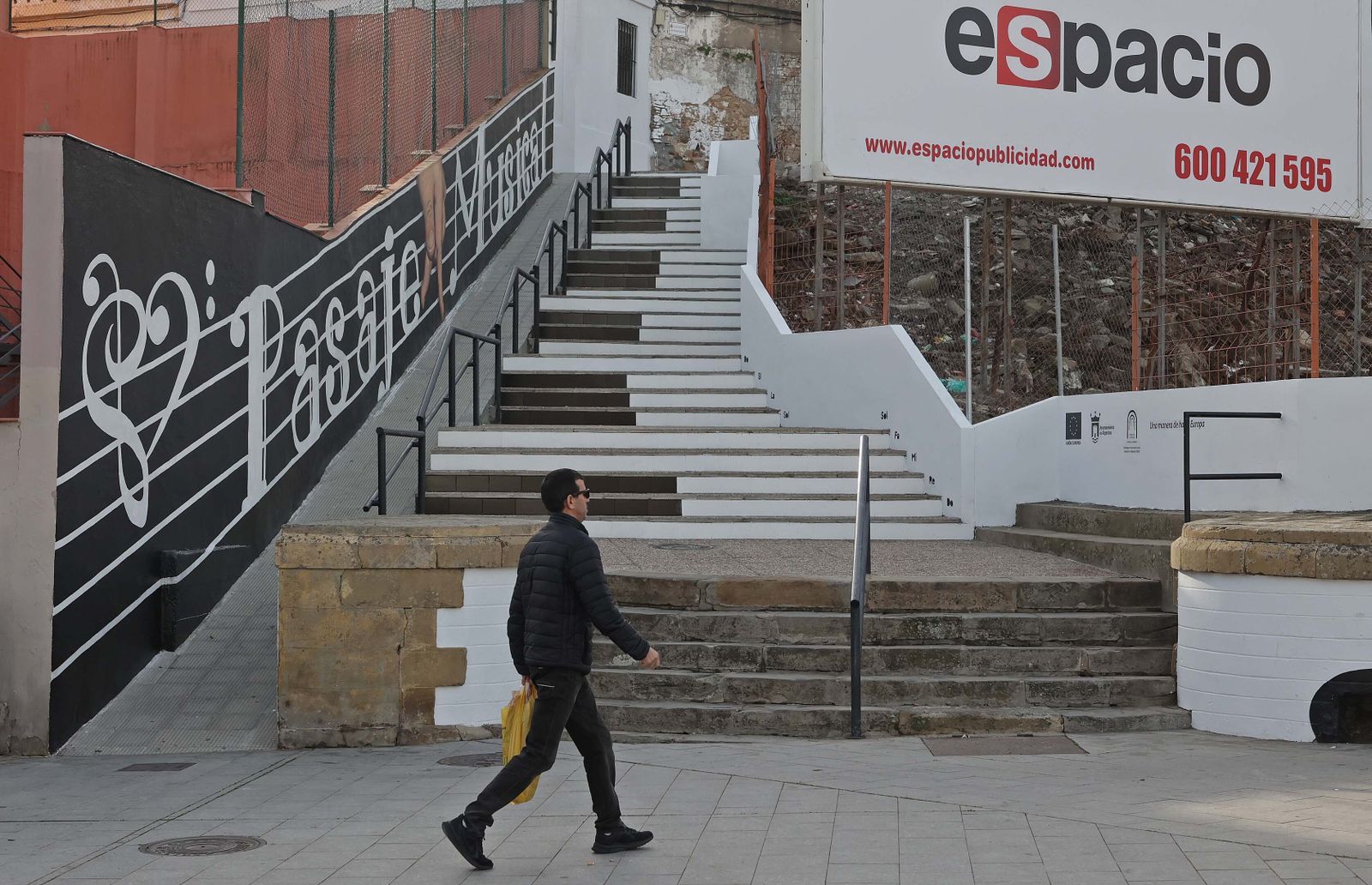 Fotos de los murales ganadores del primer Festival de Arte Urbano del Barrio de la Caridad en Algeciras