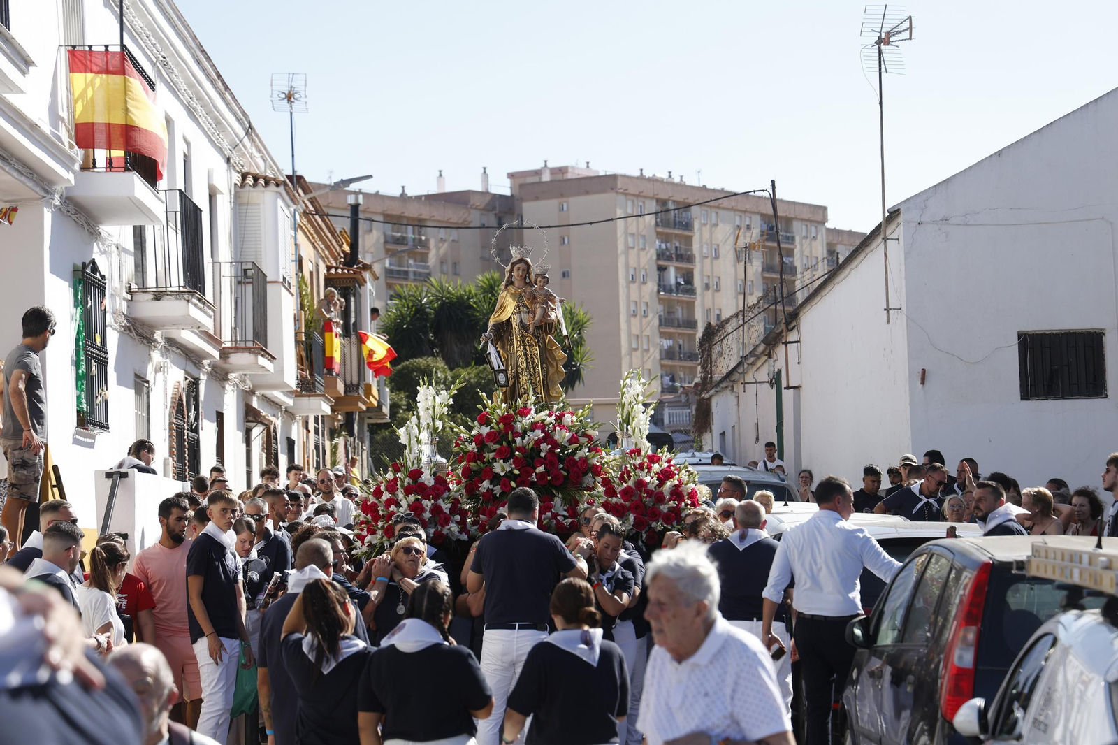 Las fotografías de la procesión de la Virgen del Carmen de Pescadores