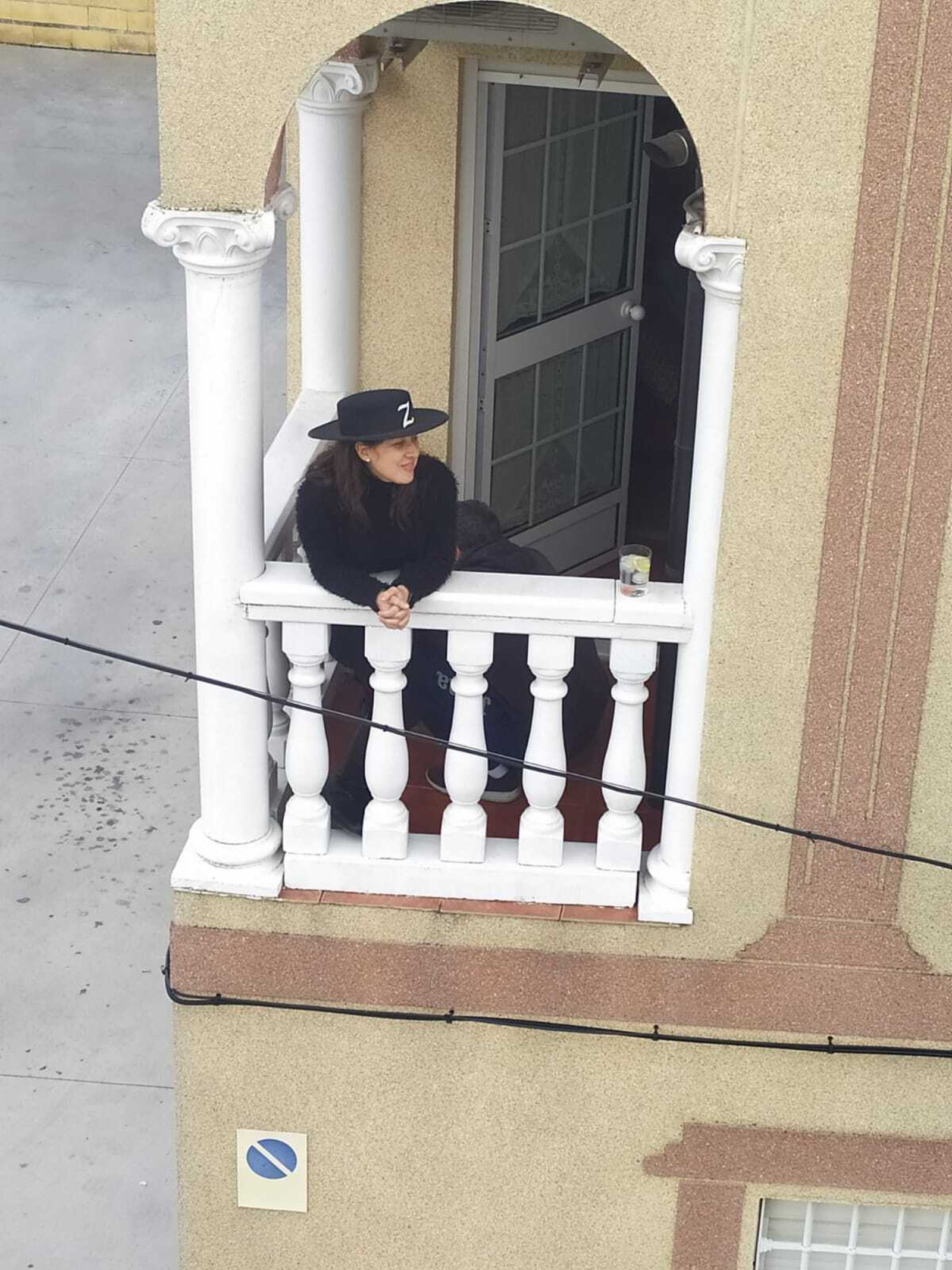 Las fotografías del "balcón mágico" de Chiqui