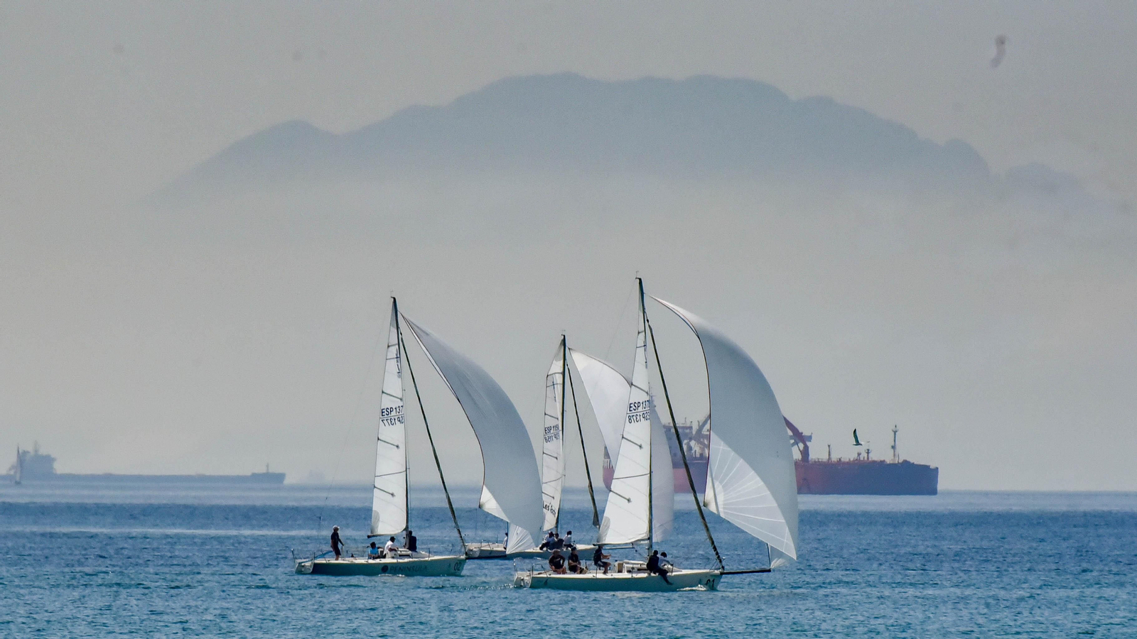 Las fotosde la segunda jornada del Campeonato de Andalucía de vela J/80 en La Línea