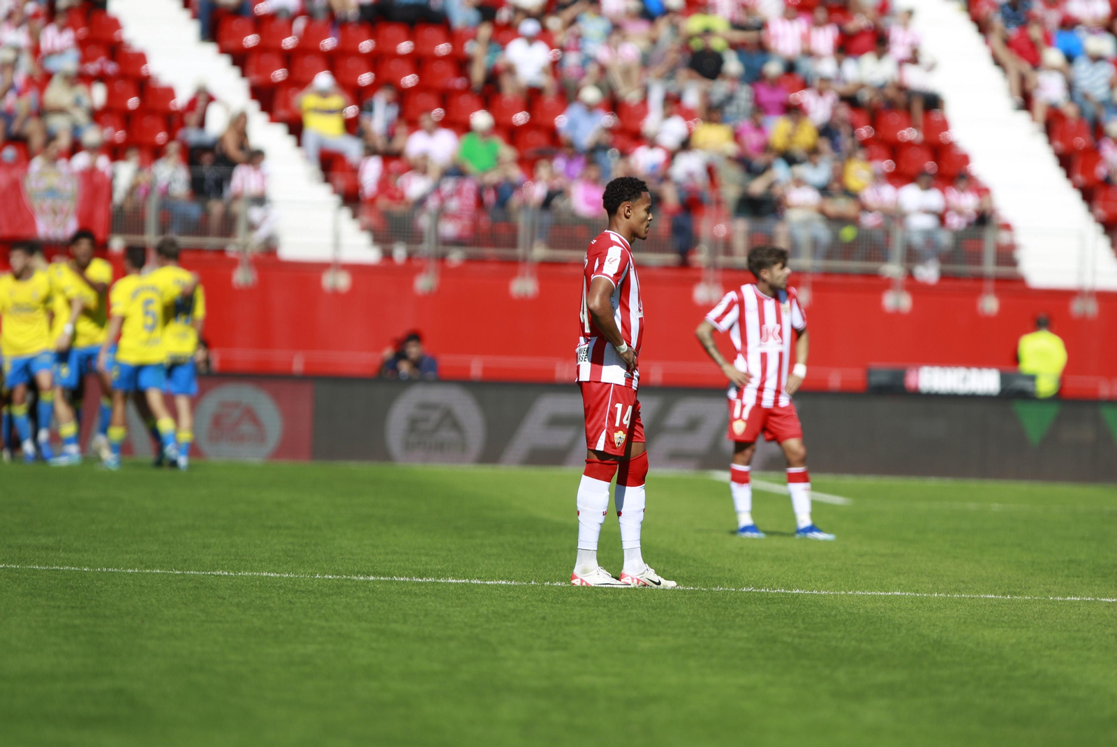 Imágenes del partido U.D. Almería-U.D. Las Palmas