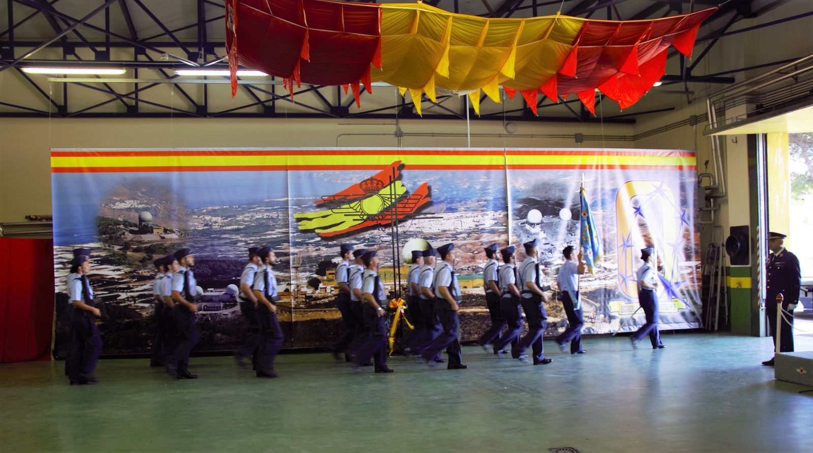 La toma de posesión del nuevo jefe del EVA-9 de Motril