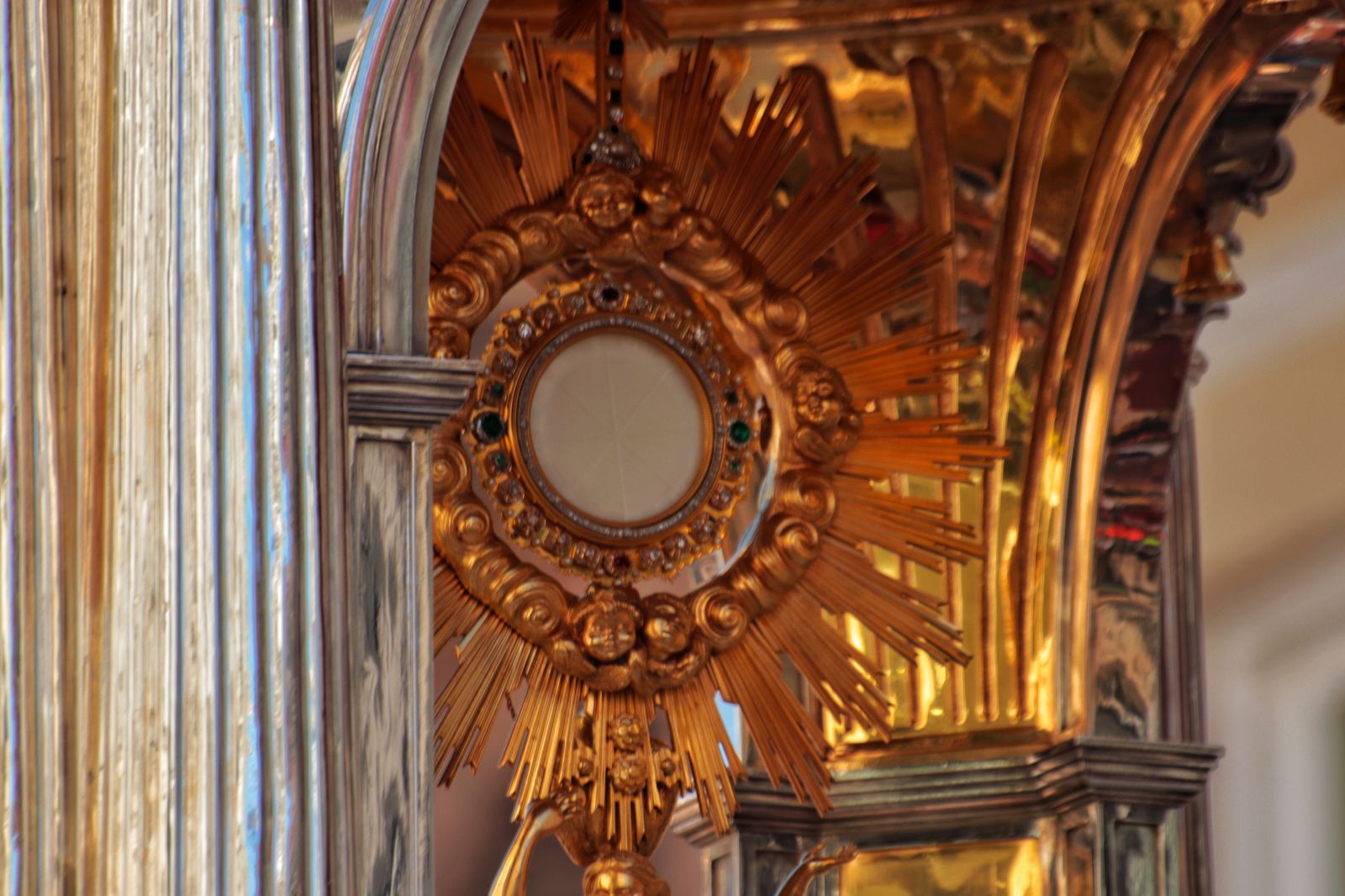 La imágenes de la procesión del Corpus Christi este domingo en Málaga