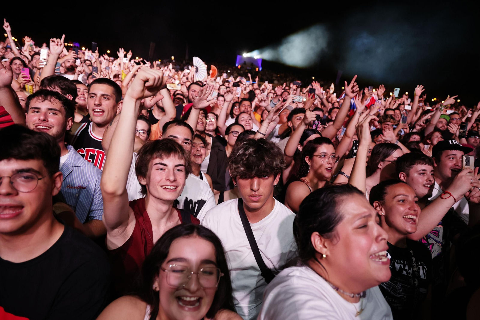 Las imágenes del concierto de Residente en Icónica