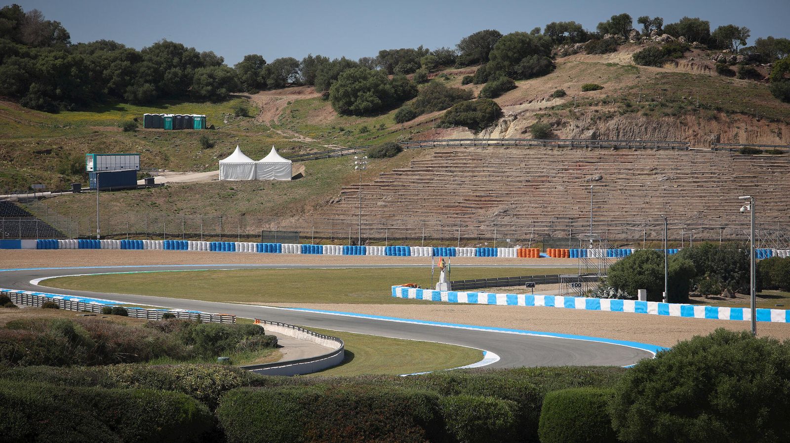 Así se prepara  el circuito para recibir el Gran Premio