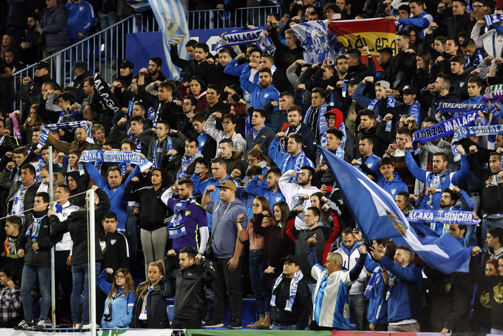 Las imágenes del Málaga-Betis