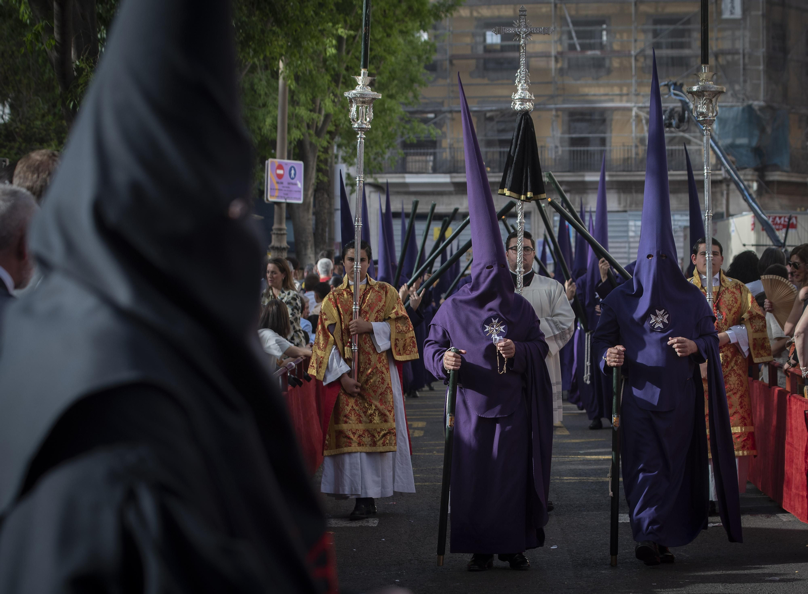 Las imágenes del Santo Entierro Grande por la Campana