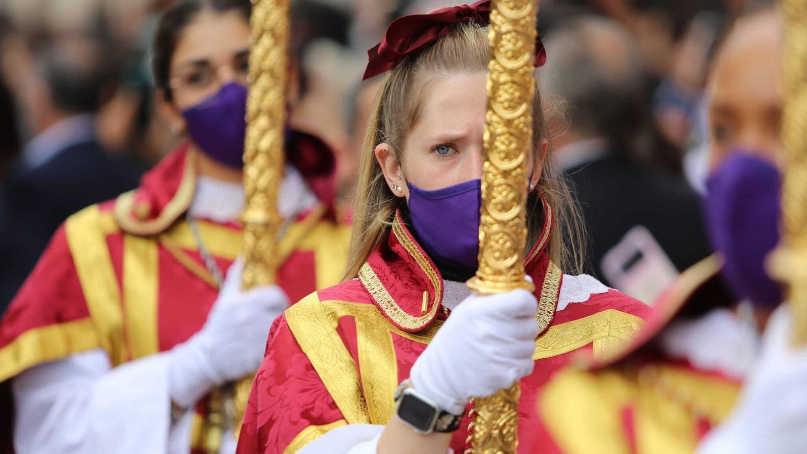 La Sentencia en la procesión Magna de Málaga La Sentencia en la procesión Magna de Málaga