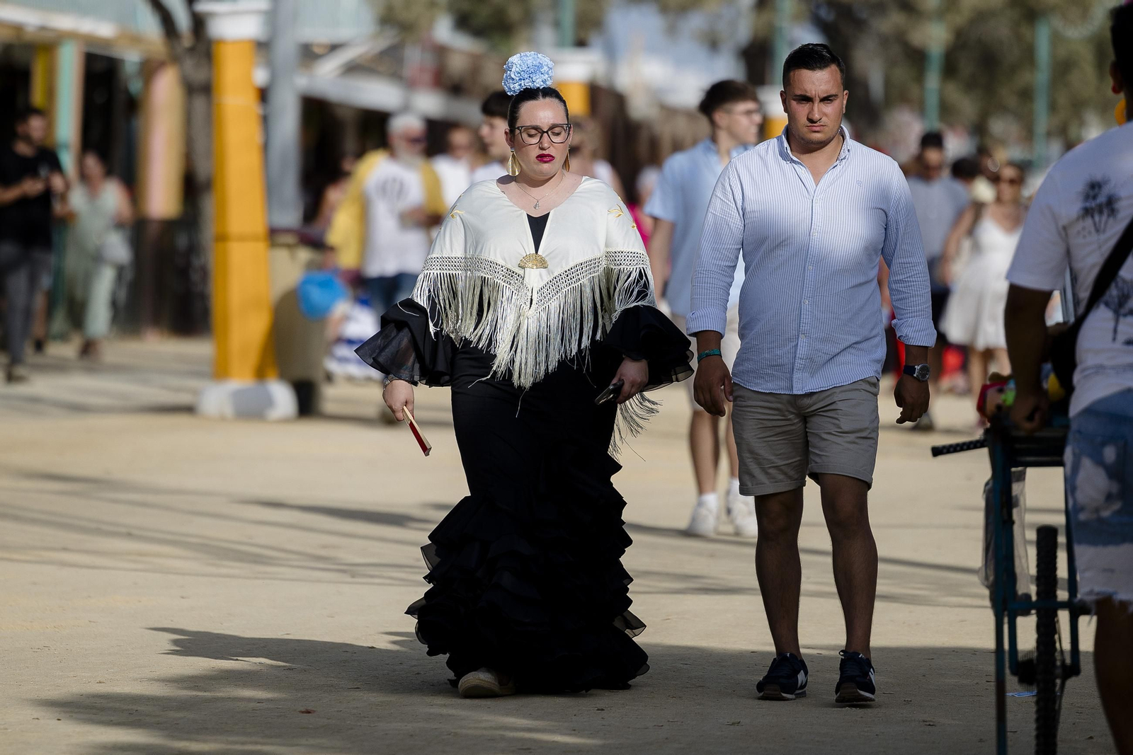 Búscate en las imágenes del domingo en la feria de Chiclana