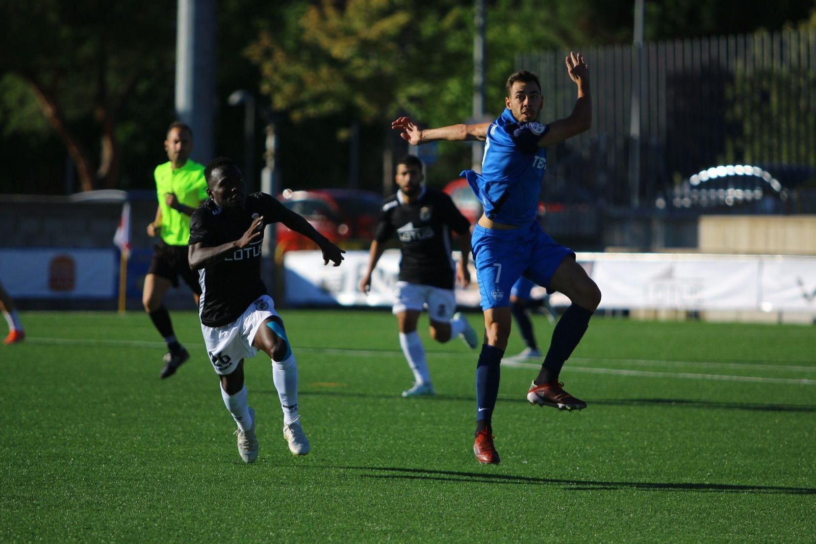 Las fotos del UD Sanse-Balona del I Trofeo Primera Federación