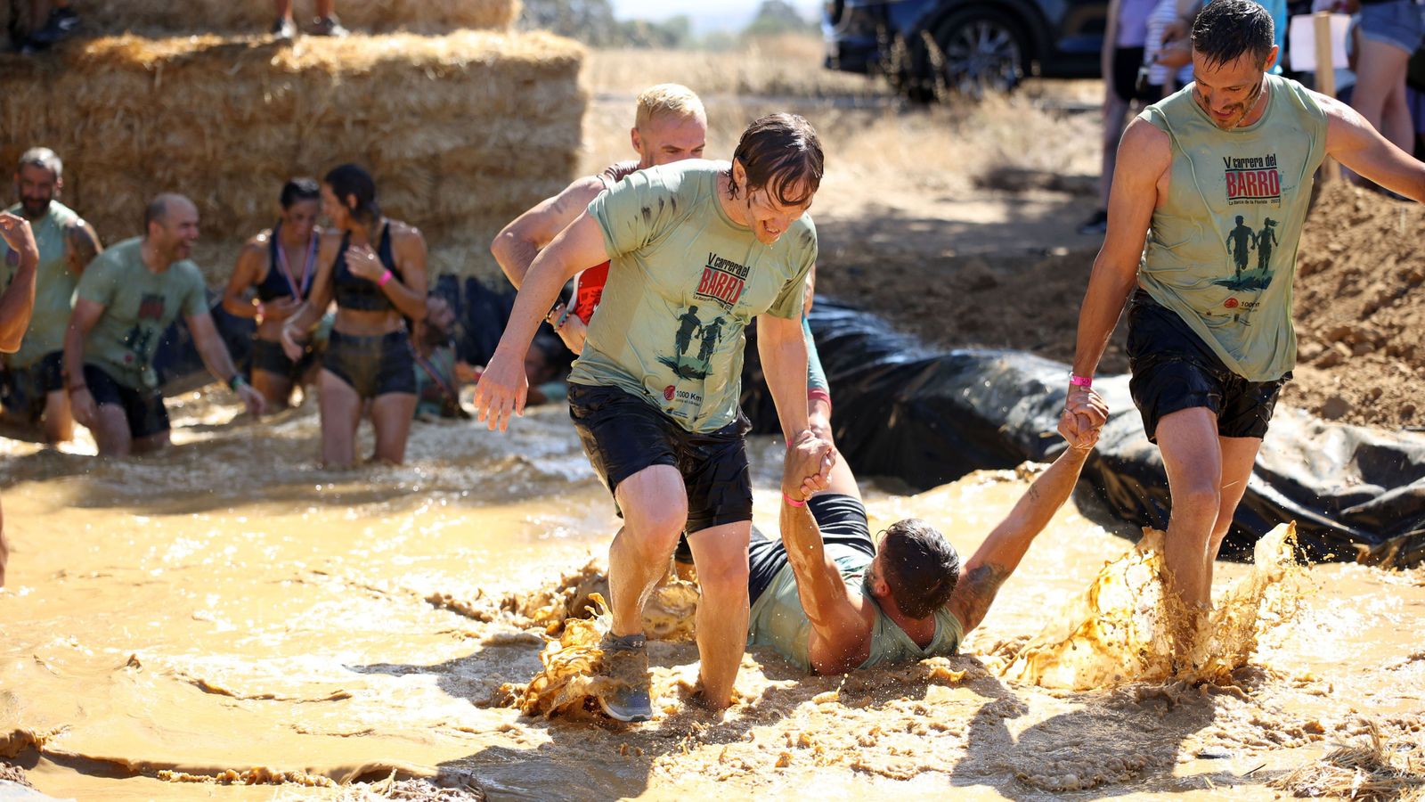 Celebración de la Carrera del Barro, en la pasada edición.