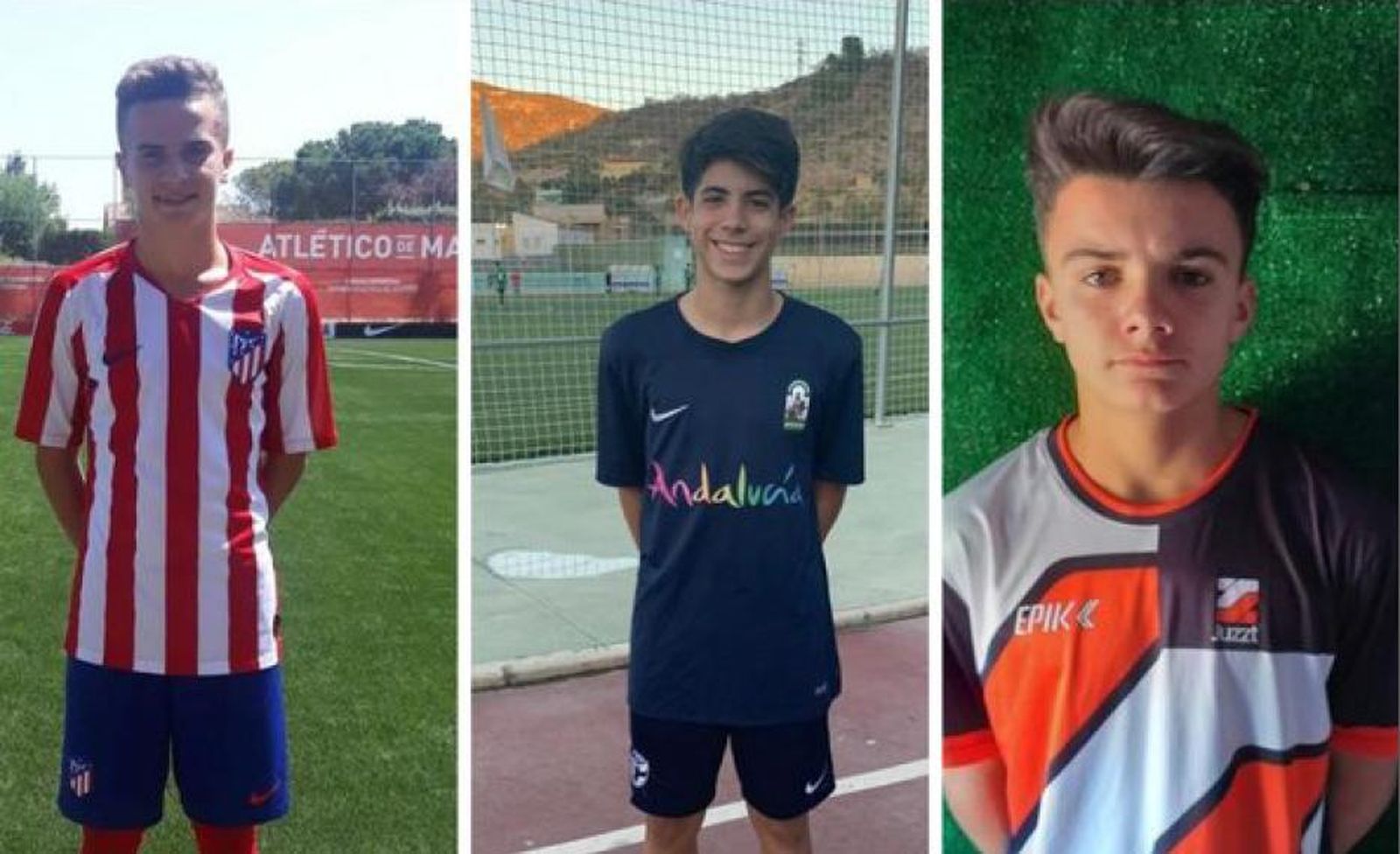 Los jerezanos Hugo, Antonio y Manuel, en el Nacional de selecciones autonómicas sub-14