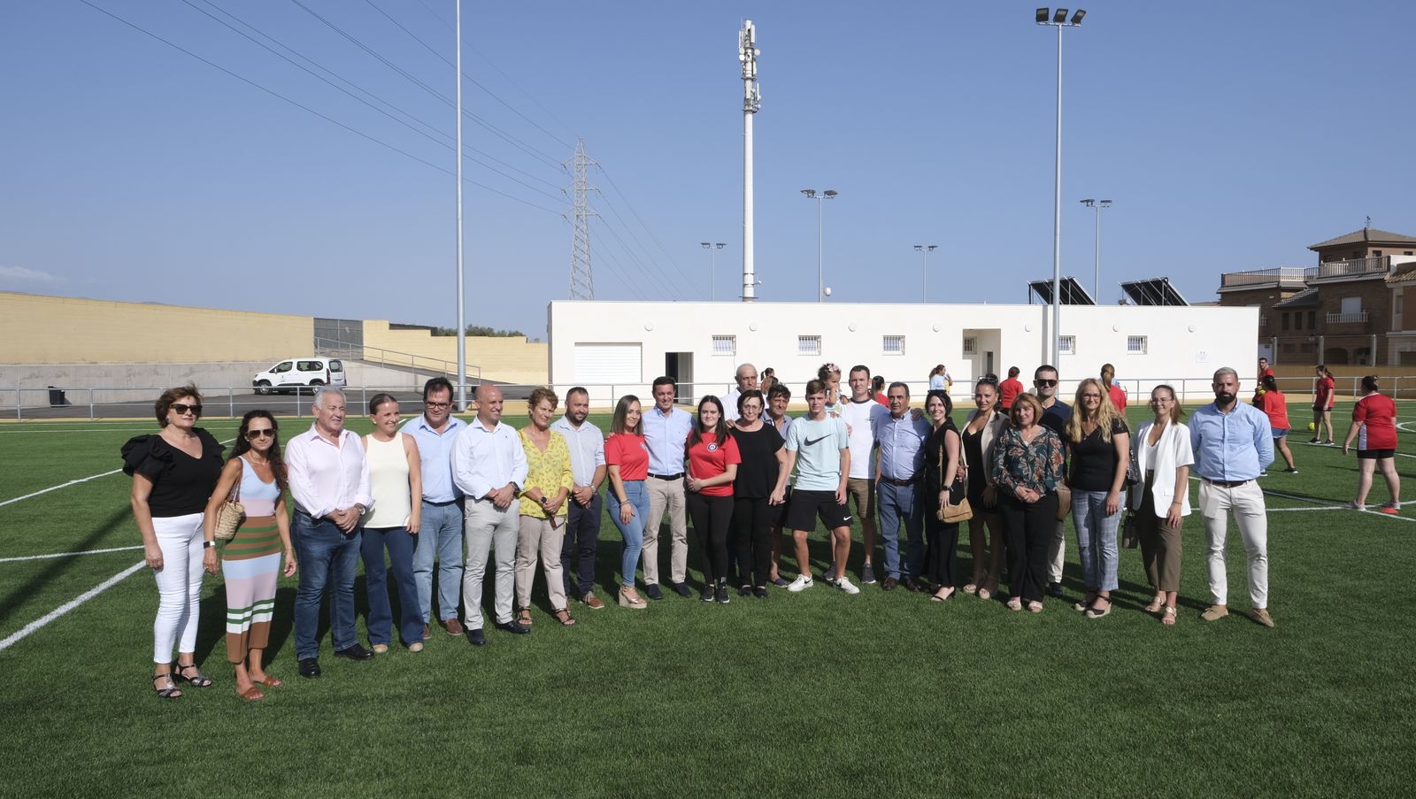 Imágenes de la inauguración de las nuevas instalaciones deportivas de la Venta del Viso (La Mojonera)