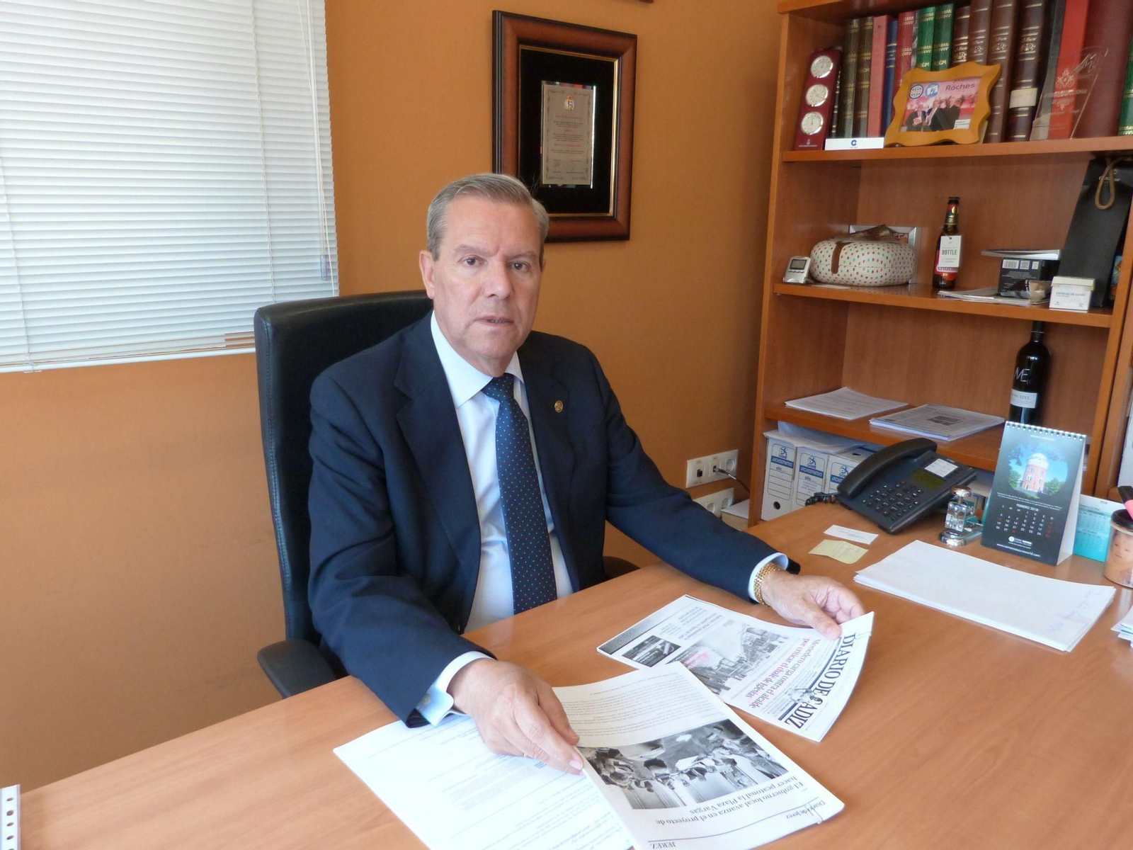 Antonio de María, presidente de la patronal Horeca.