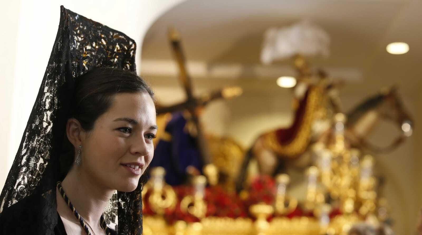 Mantilla en la capilla de los Marineros.
