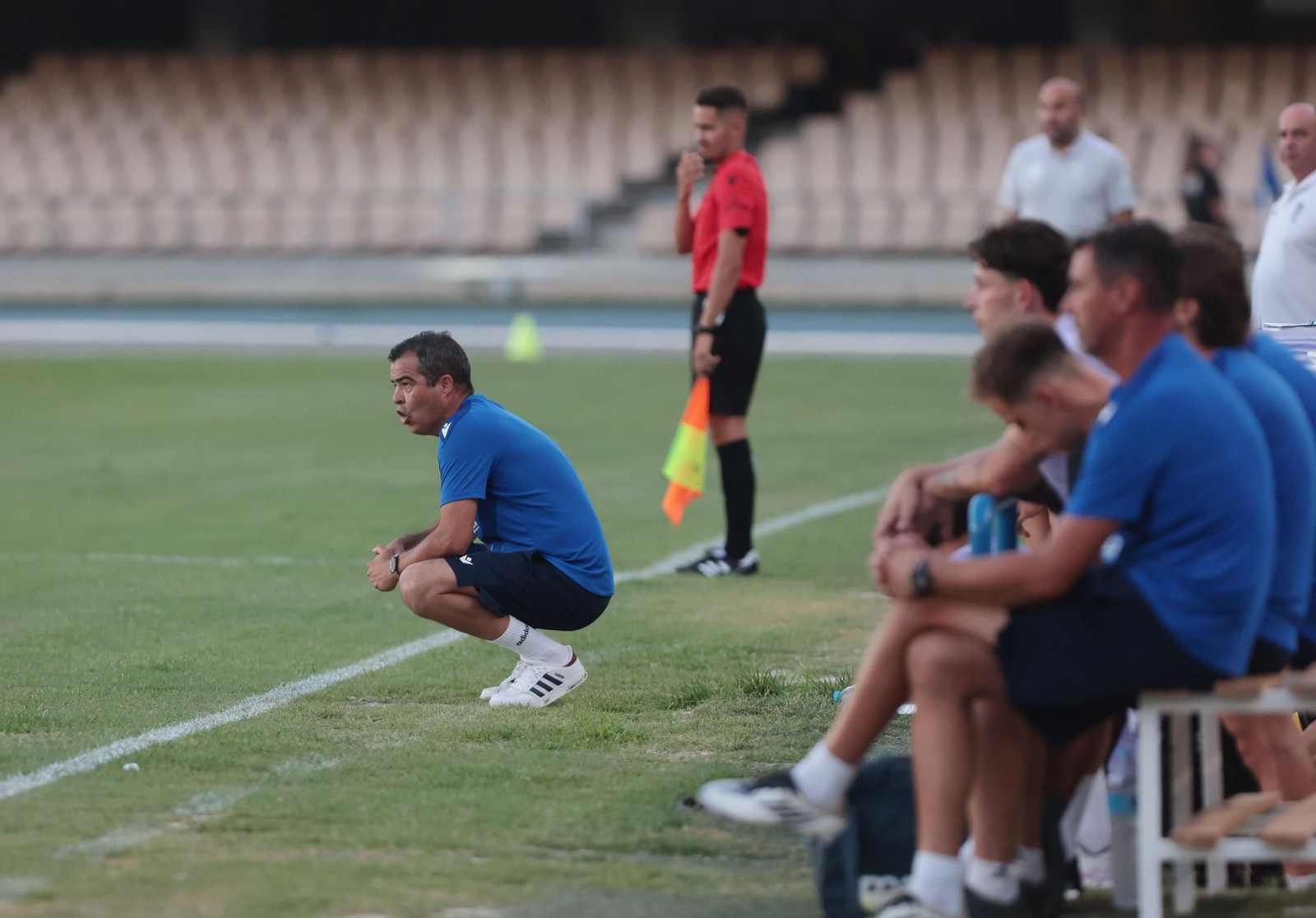 Imágenes del X Trofeo Rafa Verdú entre Xerez CD y Sanluqueño en Chapín