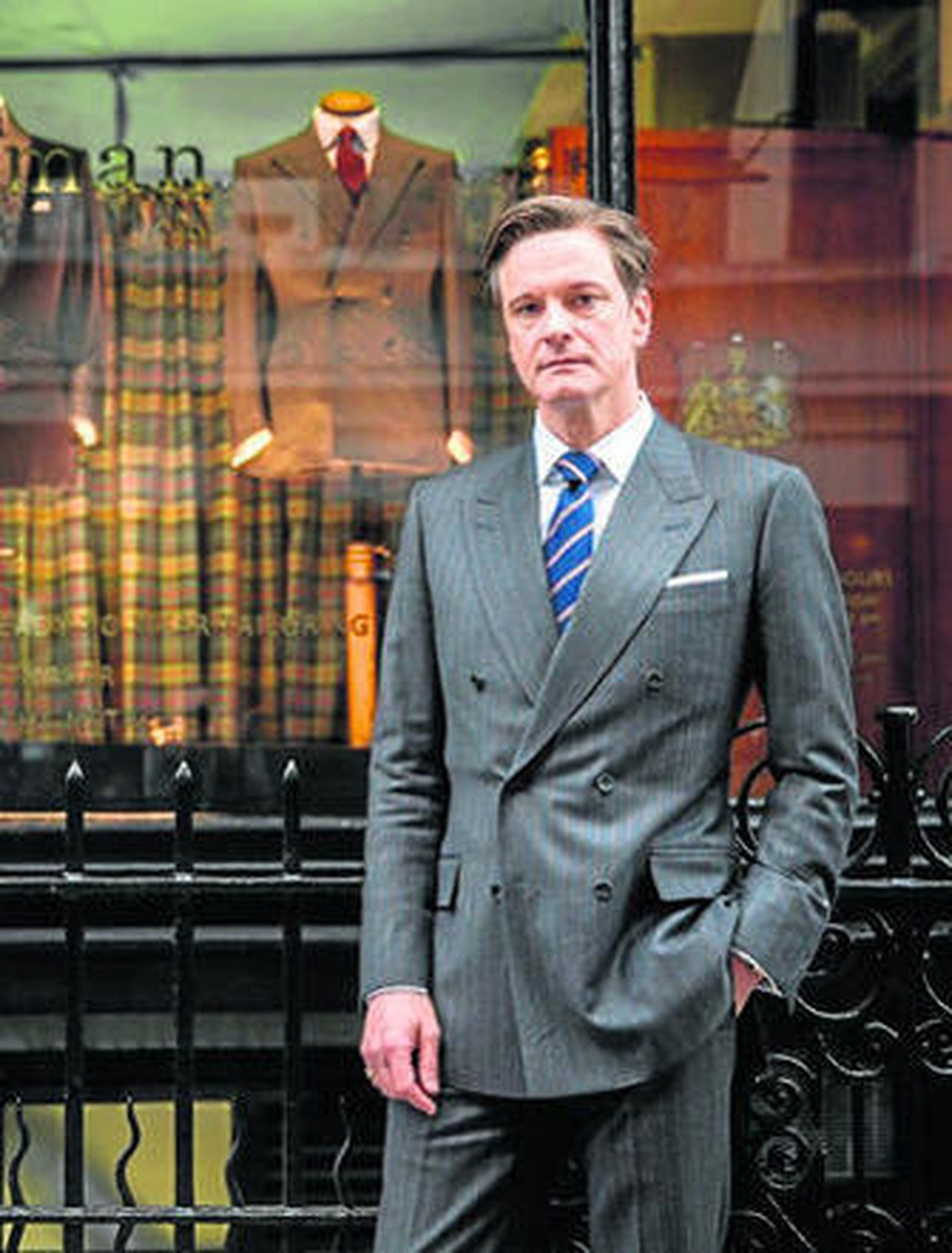 Colin Firth aporta su prestancia a 'Kingsman, servicio secreto'.