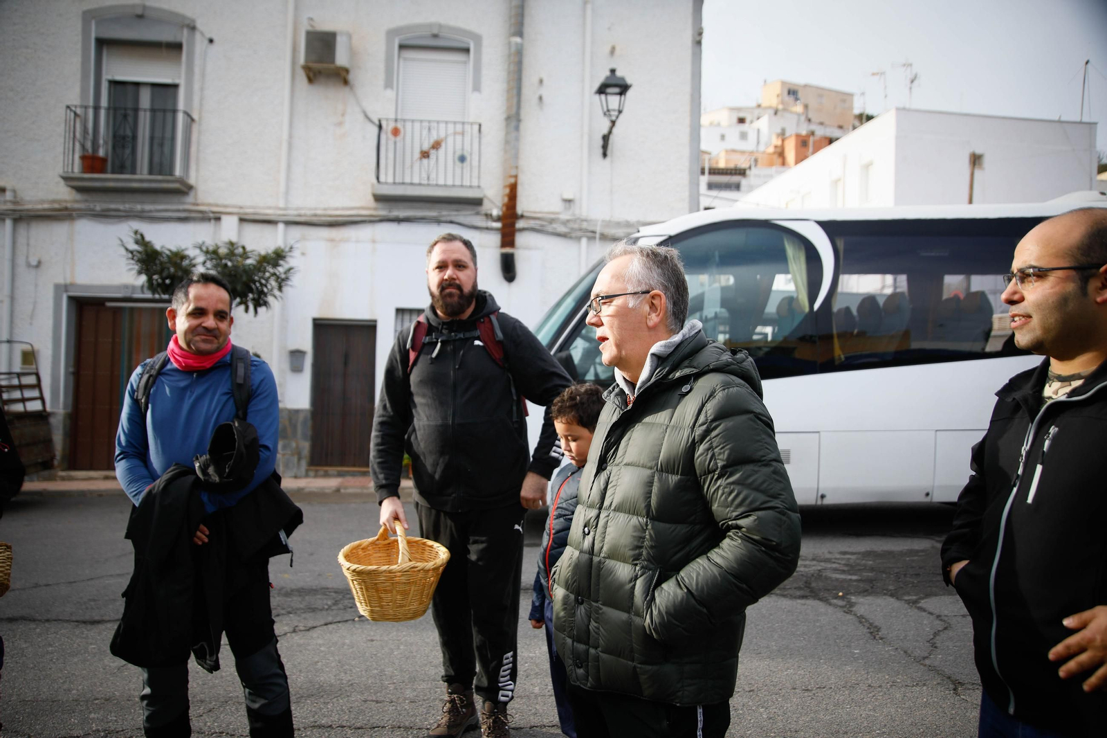 La ruta recolectora de setas en Abla por las XIX Jornadas Micológicas, en imágenes