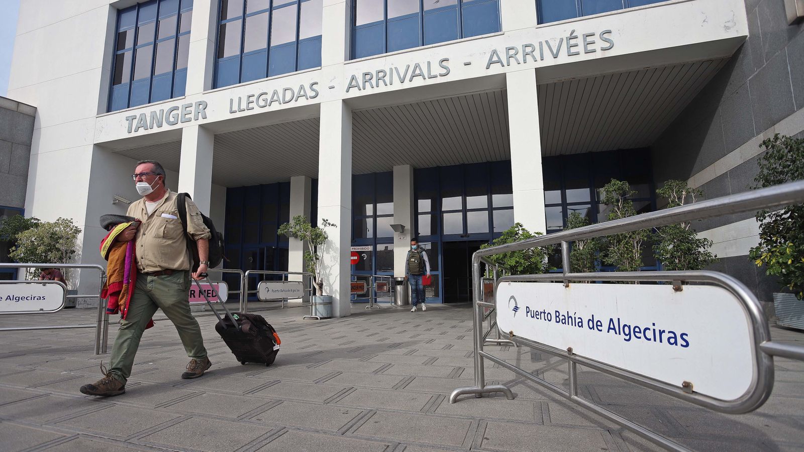 Llegadas de Tánger en el Puerto de Algeciras