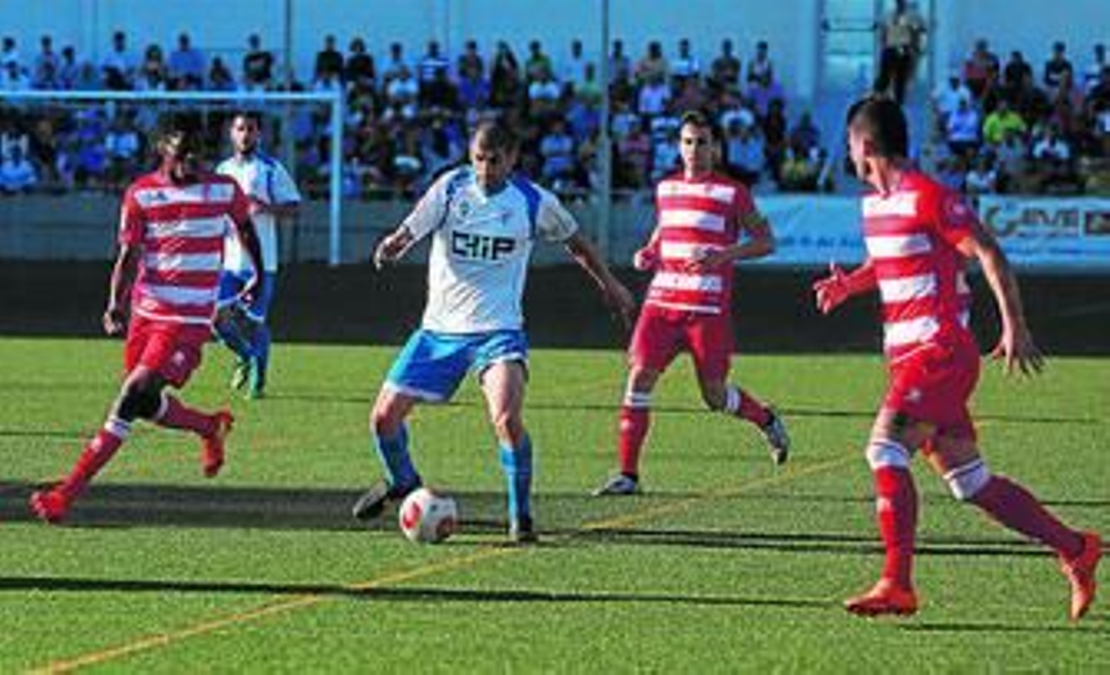 Un partido de El Palo durante la recién acabada temporada.