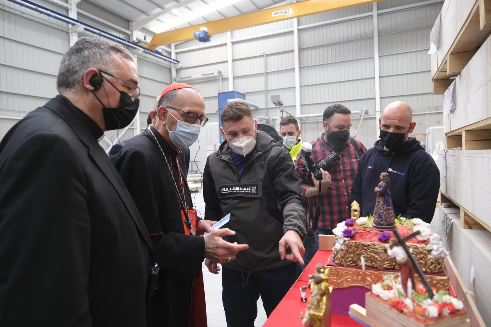 Bendición de las instalaciones de Hydrodiseño, en Huércal Overa (Almería)