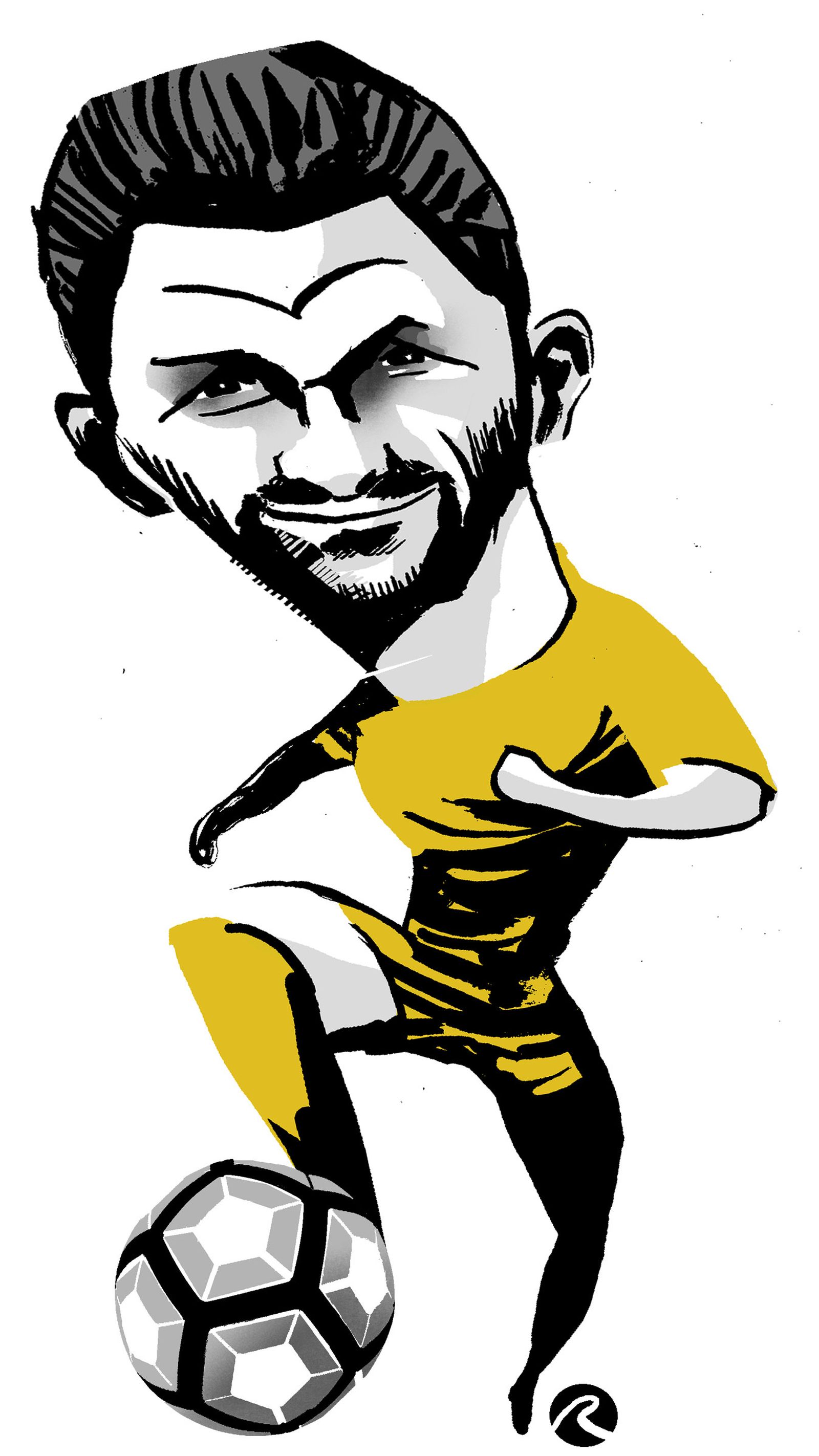 Caricatura de Roberto Soriano.