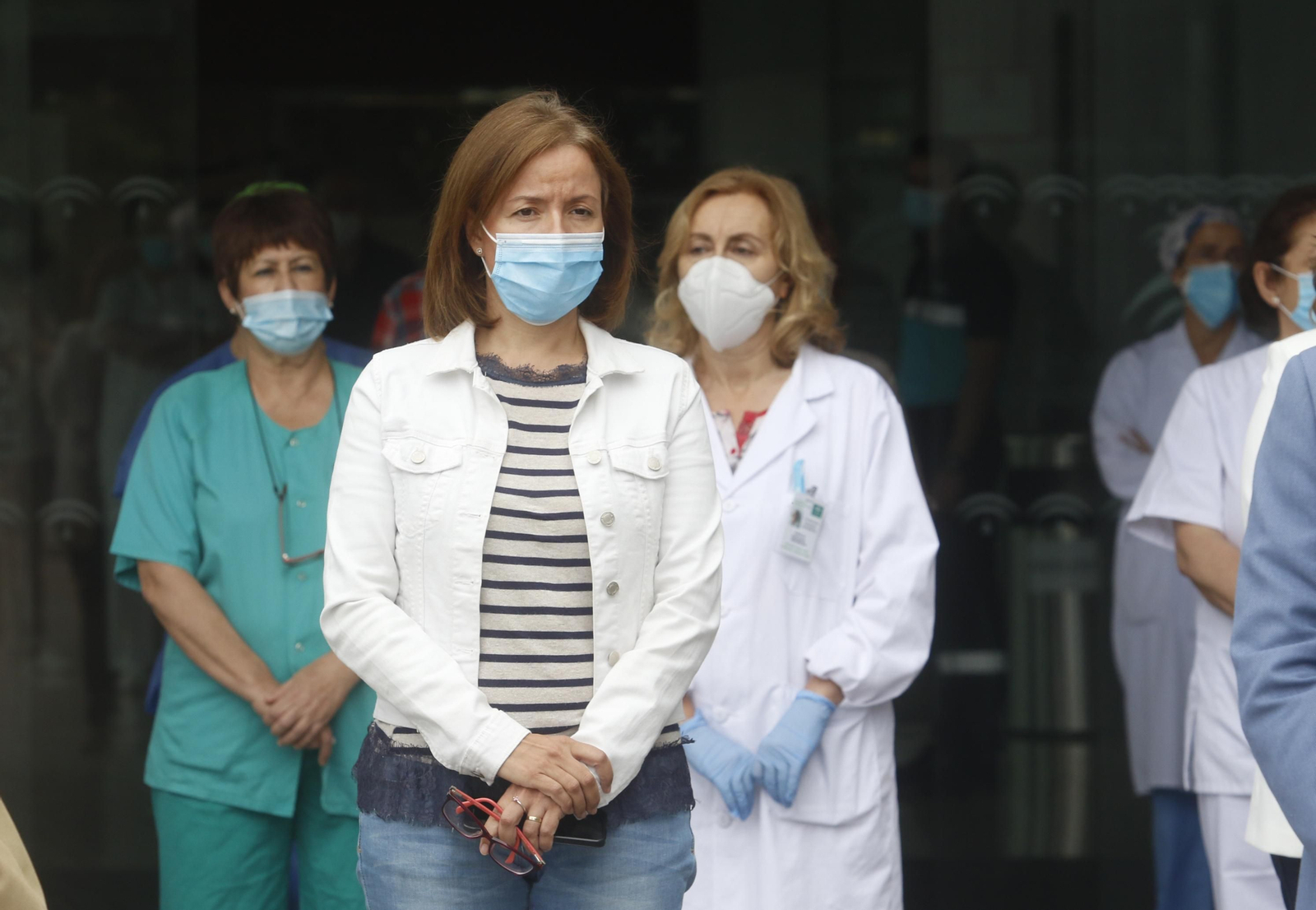 Las fotos del homenaje a los médicos fallecidos por el coronavirus celebrado en Córdoba Las fotos del homenaje a los médicos fallecidos por el coronavirus celebrado en Córdoba