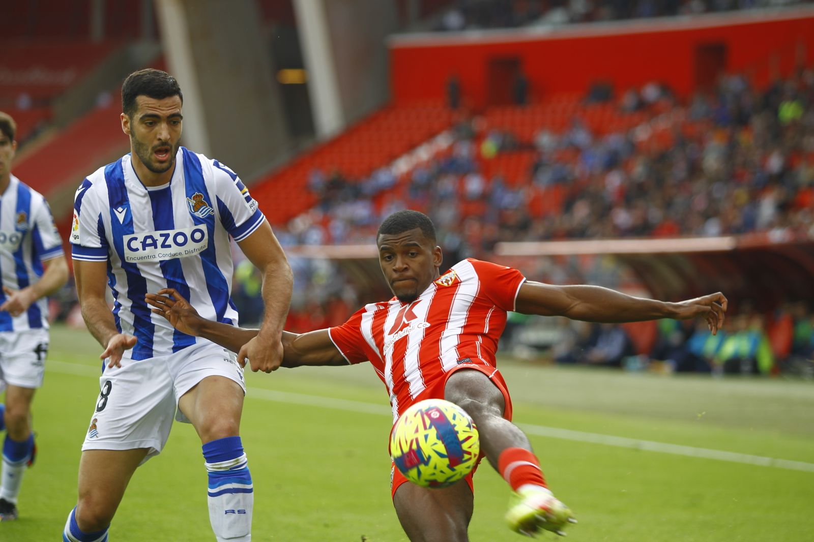 Imágenes del partido U.D. Almería-Real Sociedad