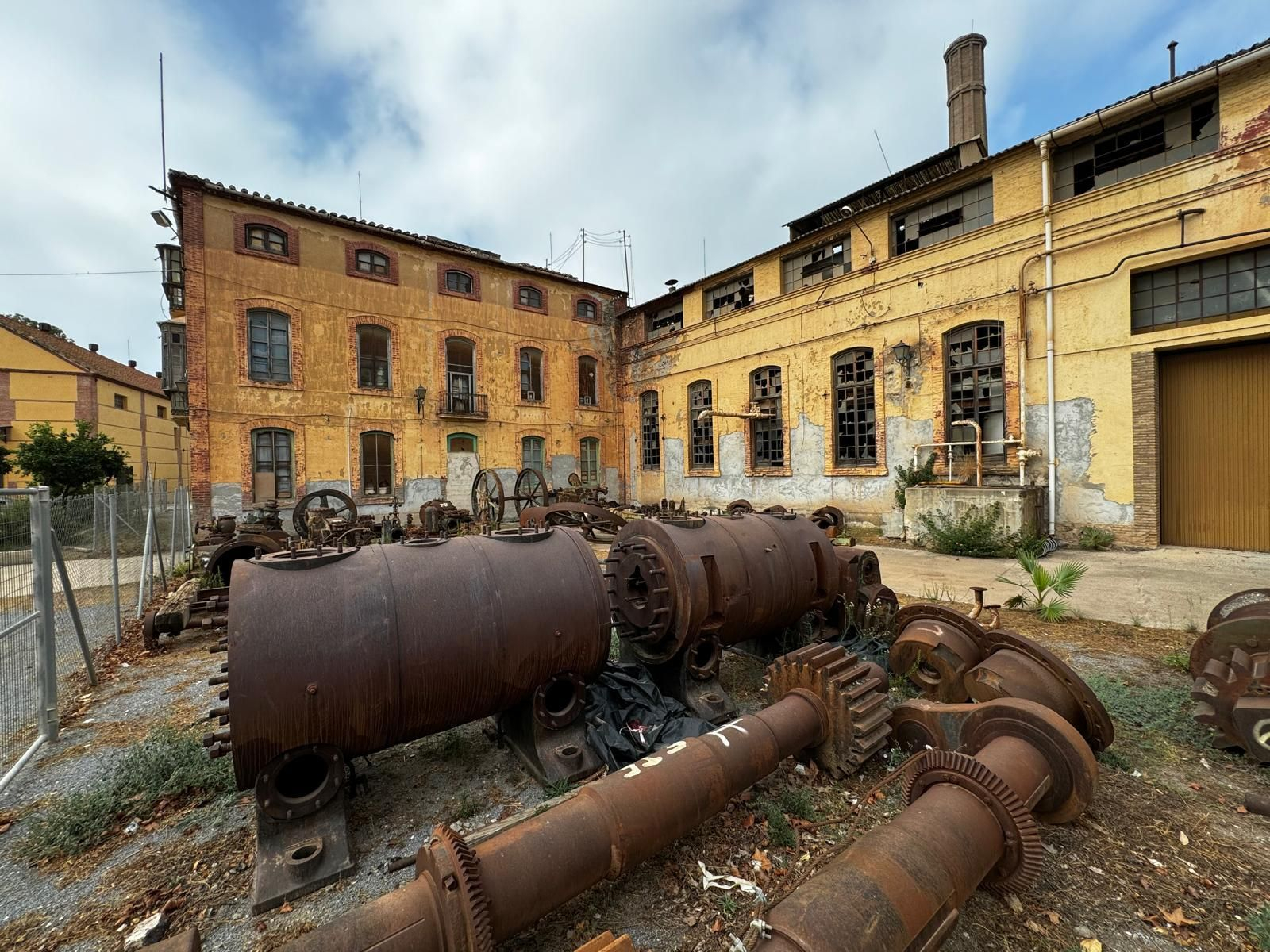 Una parte de la Fábrica del Pilar